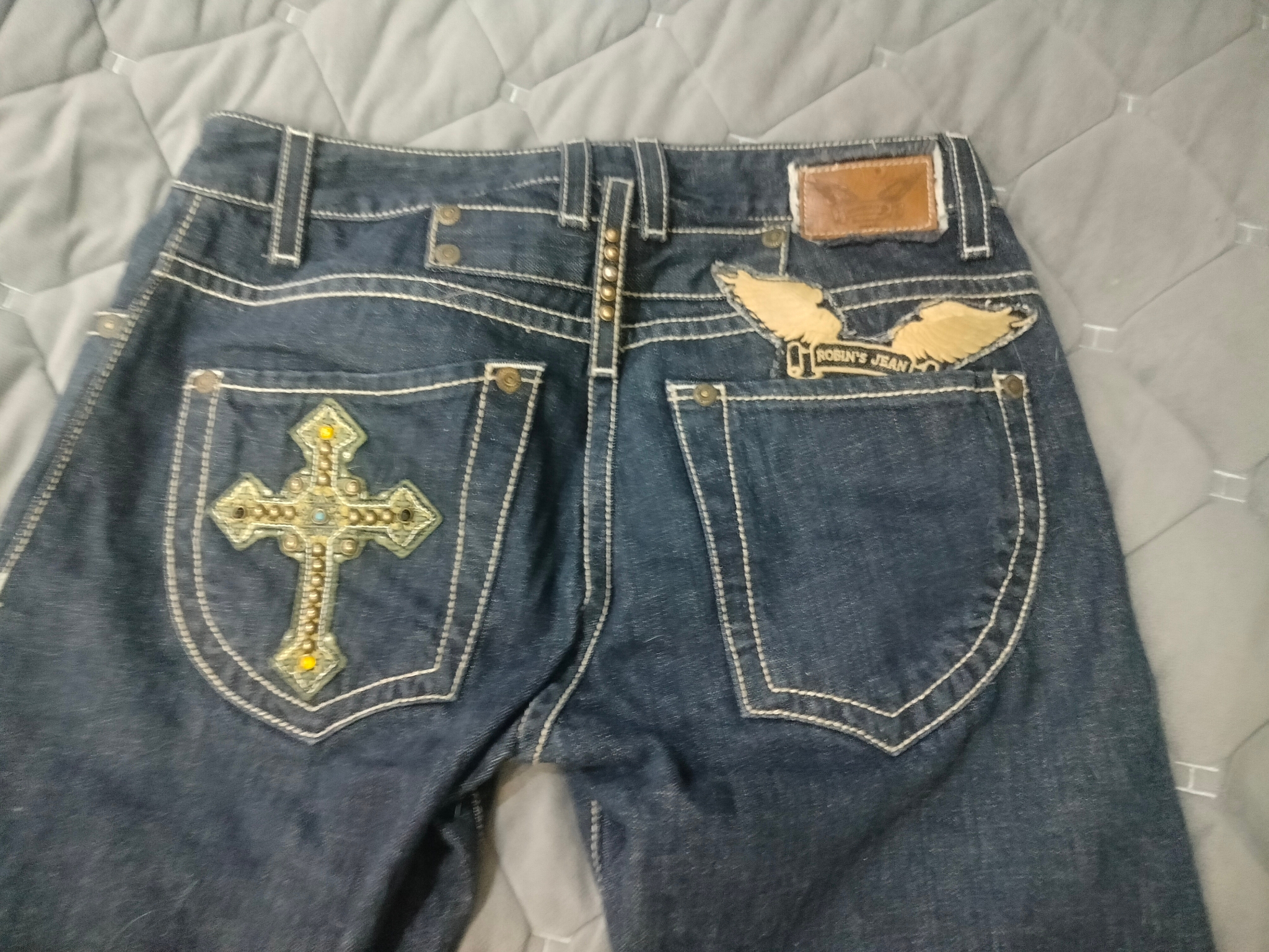 Robin's Jean OG Golden Cross, миниатюра 6