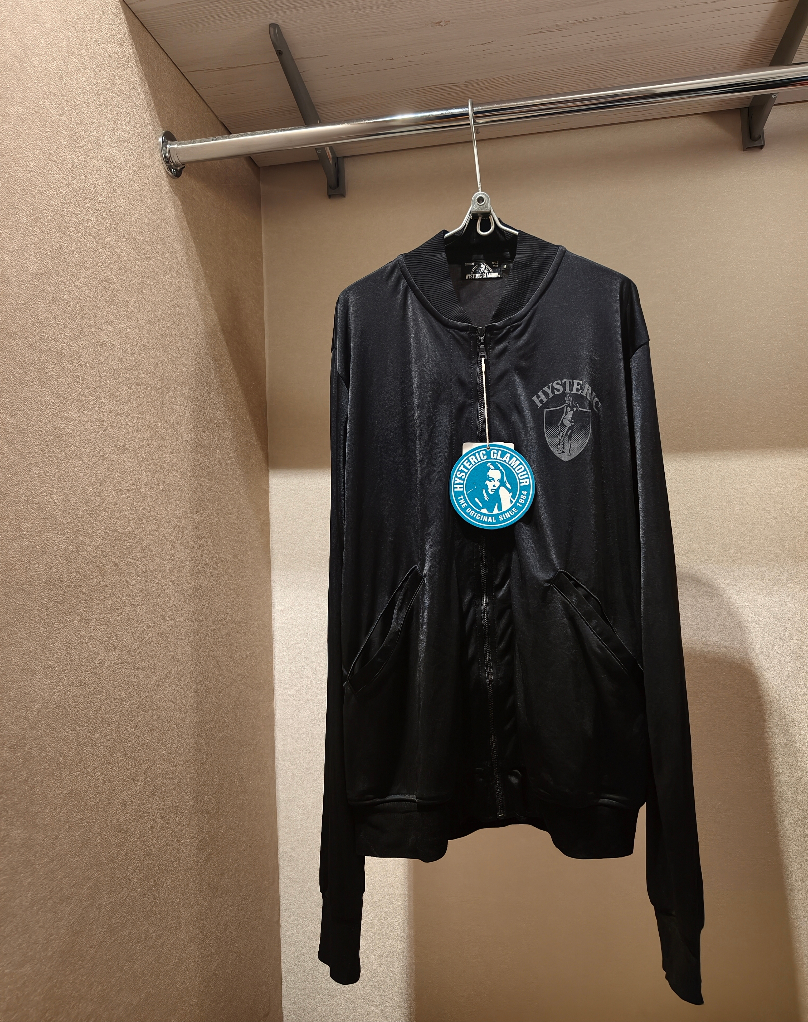 Hysteric Glamour Black Paradise Rayon Jacket, миниатюра 1
