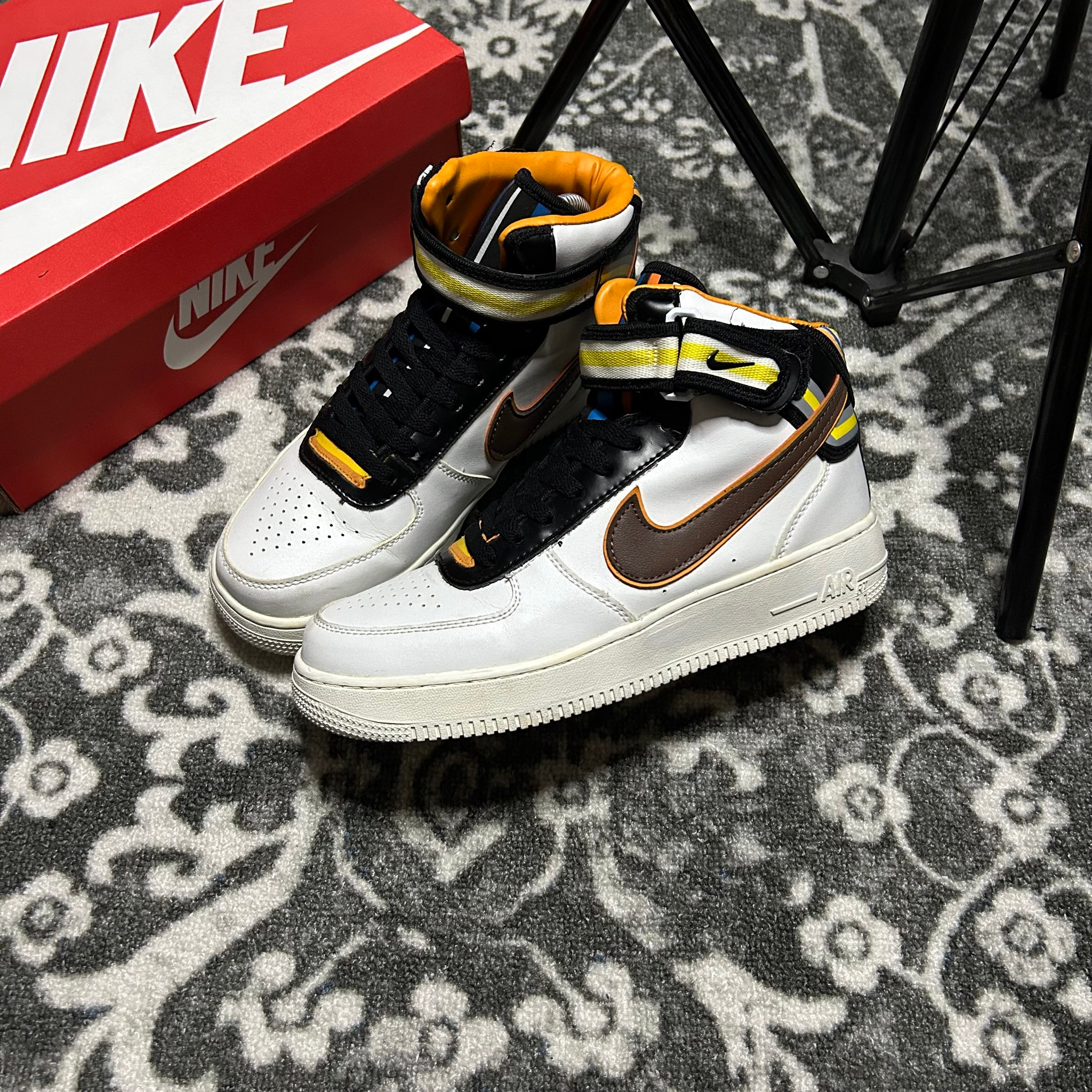 Nike Air Force 1 Mid SP Tisci White, миниатюра 4