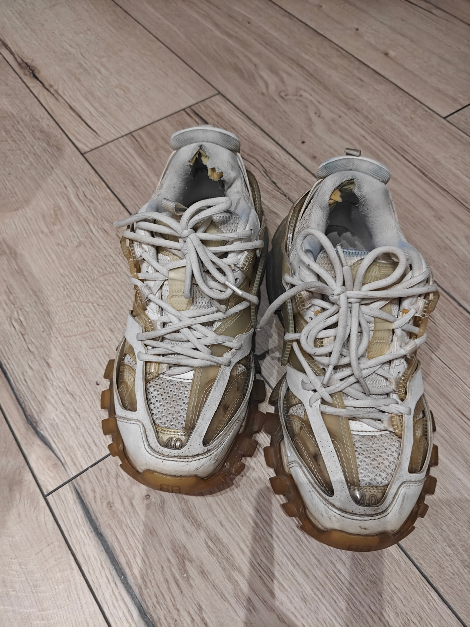 Balenciaga track 1 clear sole, миниатюра 1
