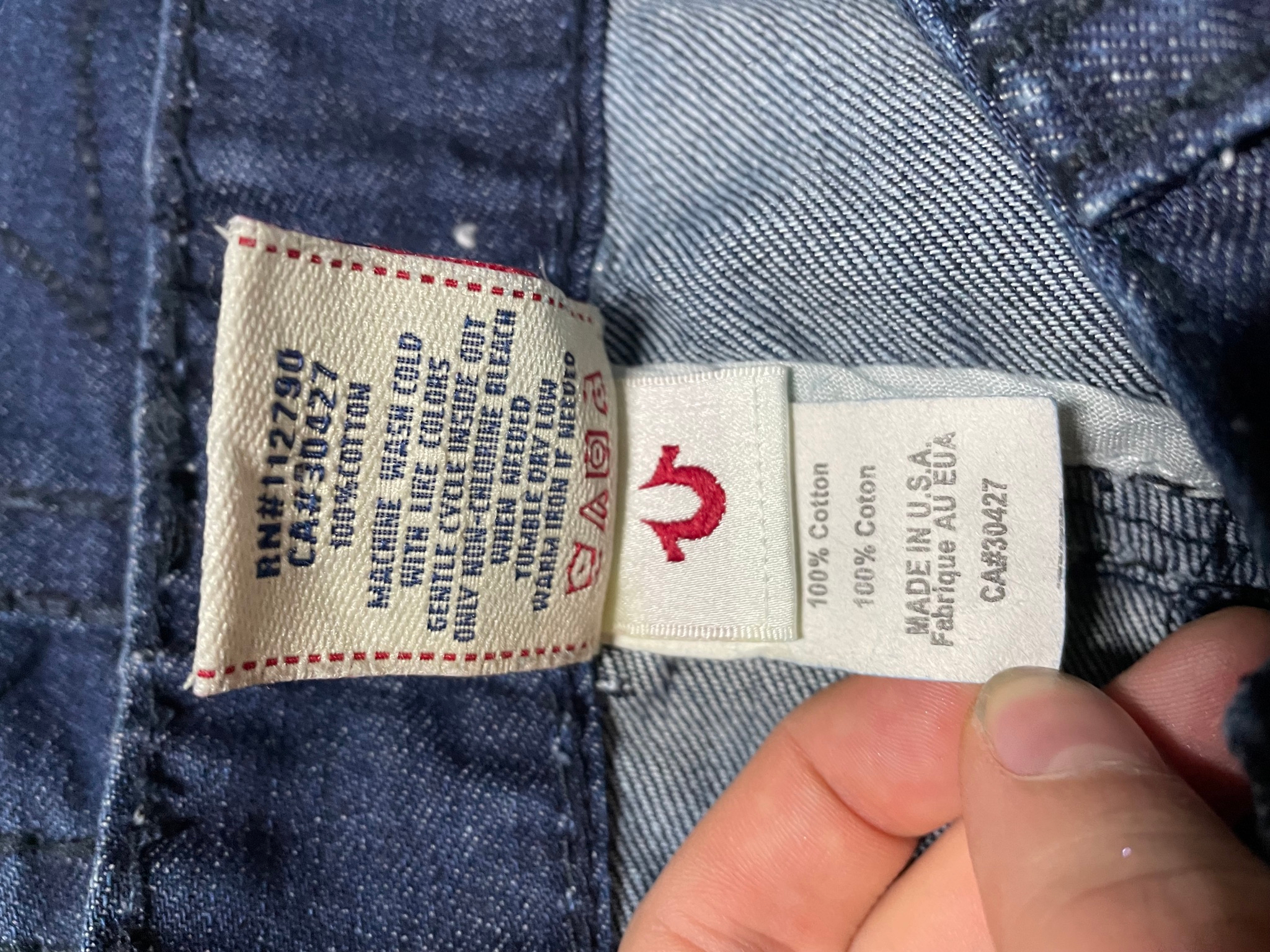 True Religion Vintage baggy, миниатюра 6