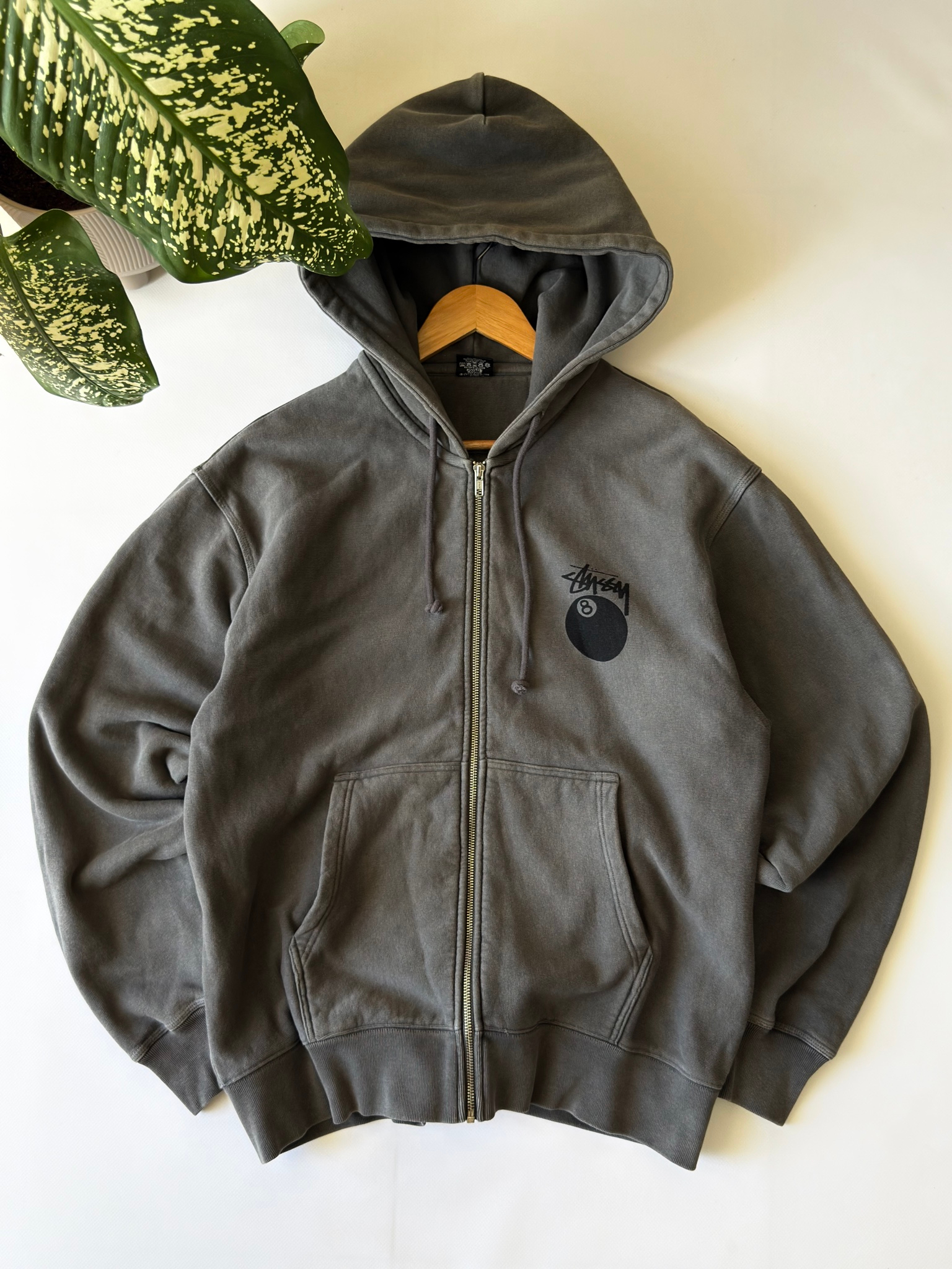 Stüssy 8 Ball Zip Hoodie, миниатюра 2