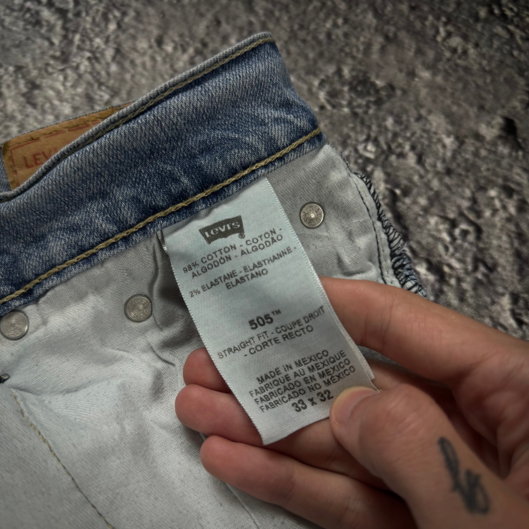 Levi’s 505 Made in Mexico Vintage, миниатюра 3