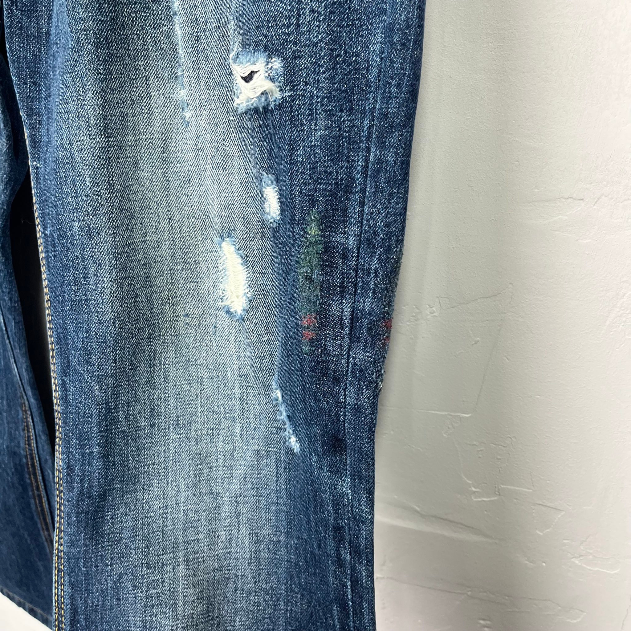 Dolce & Gabbana Distressed Patchwork Jeans, миниатюра 5