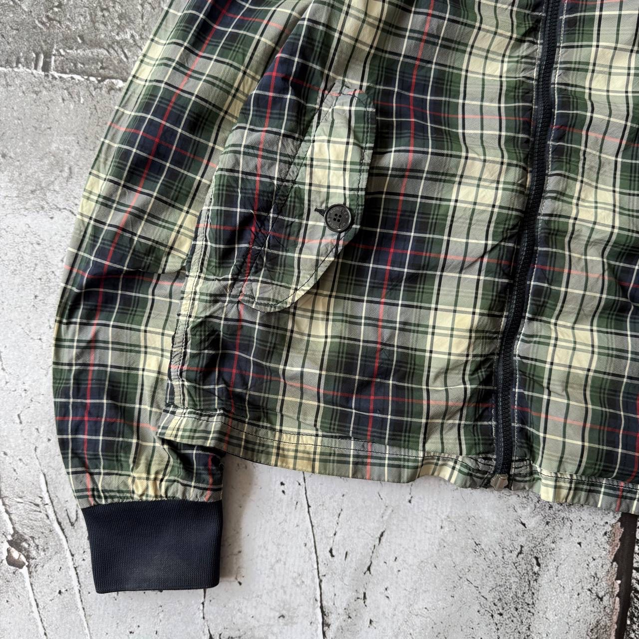 Moncler 2000s Vintage Reversible Plaid Harrington Jacket, миниатюра 7