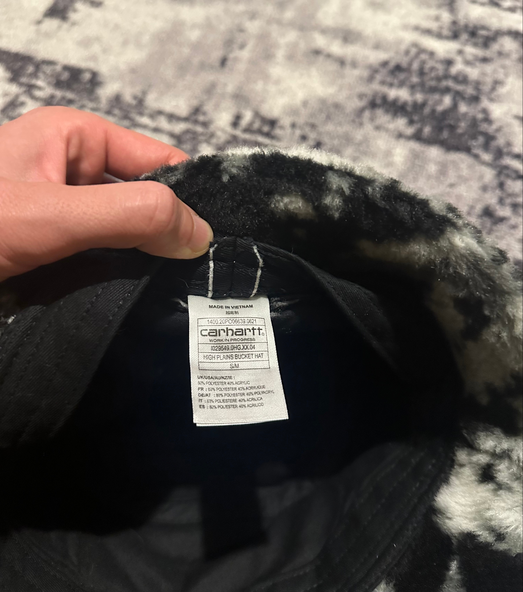Carhartt WIP Black High Plains, миниатюра 7