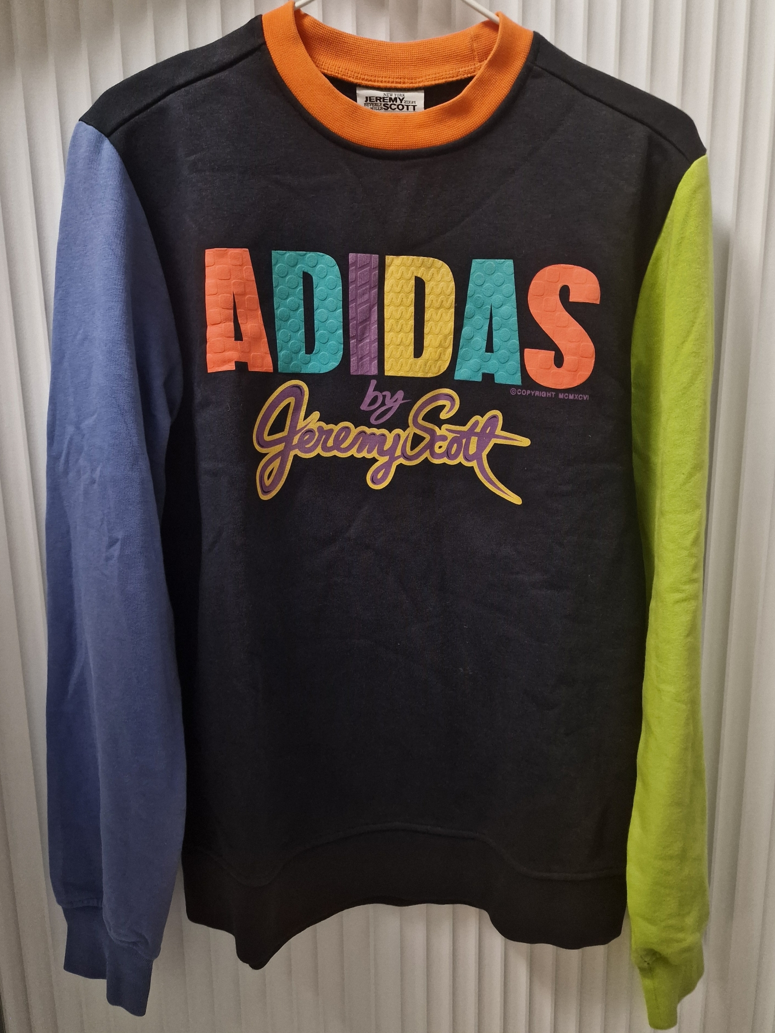 Adidas x Jeremy Scott Crew Sweatshirt, миниатюра 1