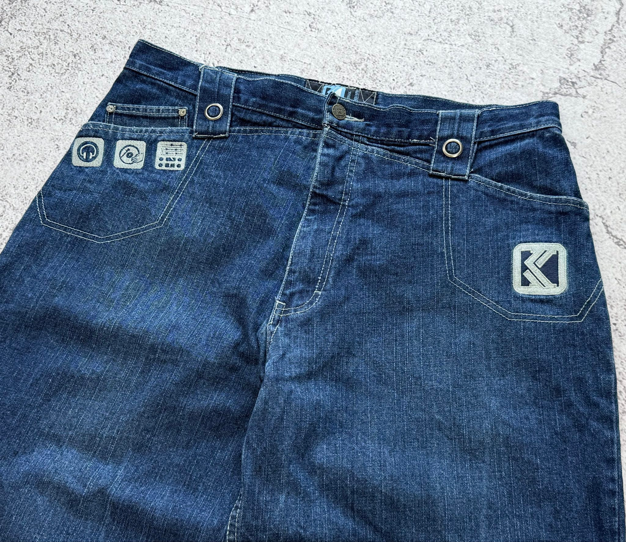 Karl Kani Vintage Rap Denim Shorts, миниатюра 6