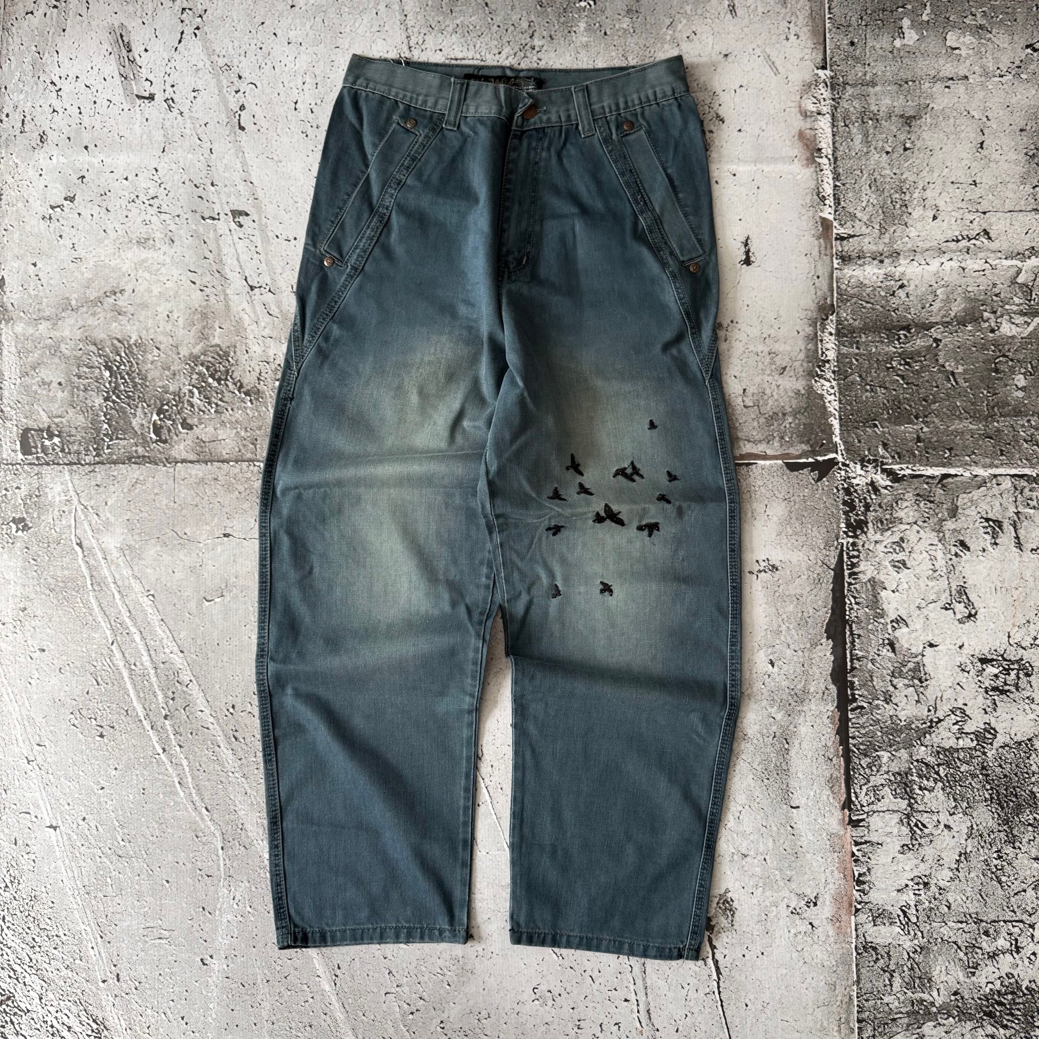 Ecko Unltd 2000s Vintage Baggy Jeans, миниатюра 1