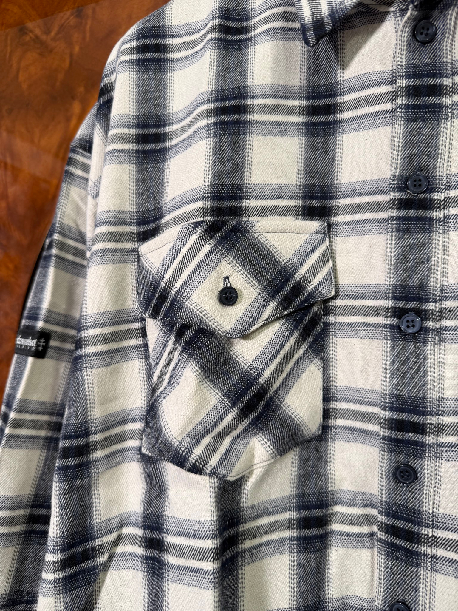 FAR FROM WHAT Far Logo Flannel Shirts, миниатюра 6
