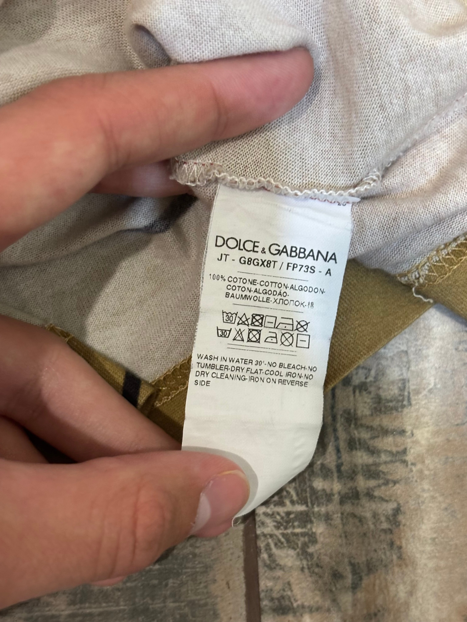Dolche & Gabbana Palermo Jazz print SS17, миниатюра 5