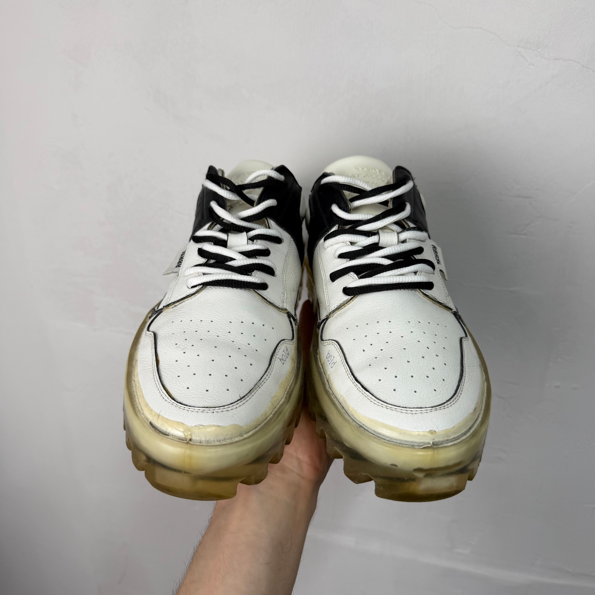 RBRSL Rubber Soul Drip Leather Sneakers, миниатюра 2