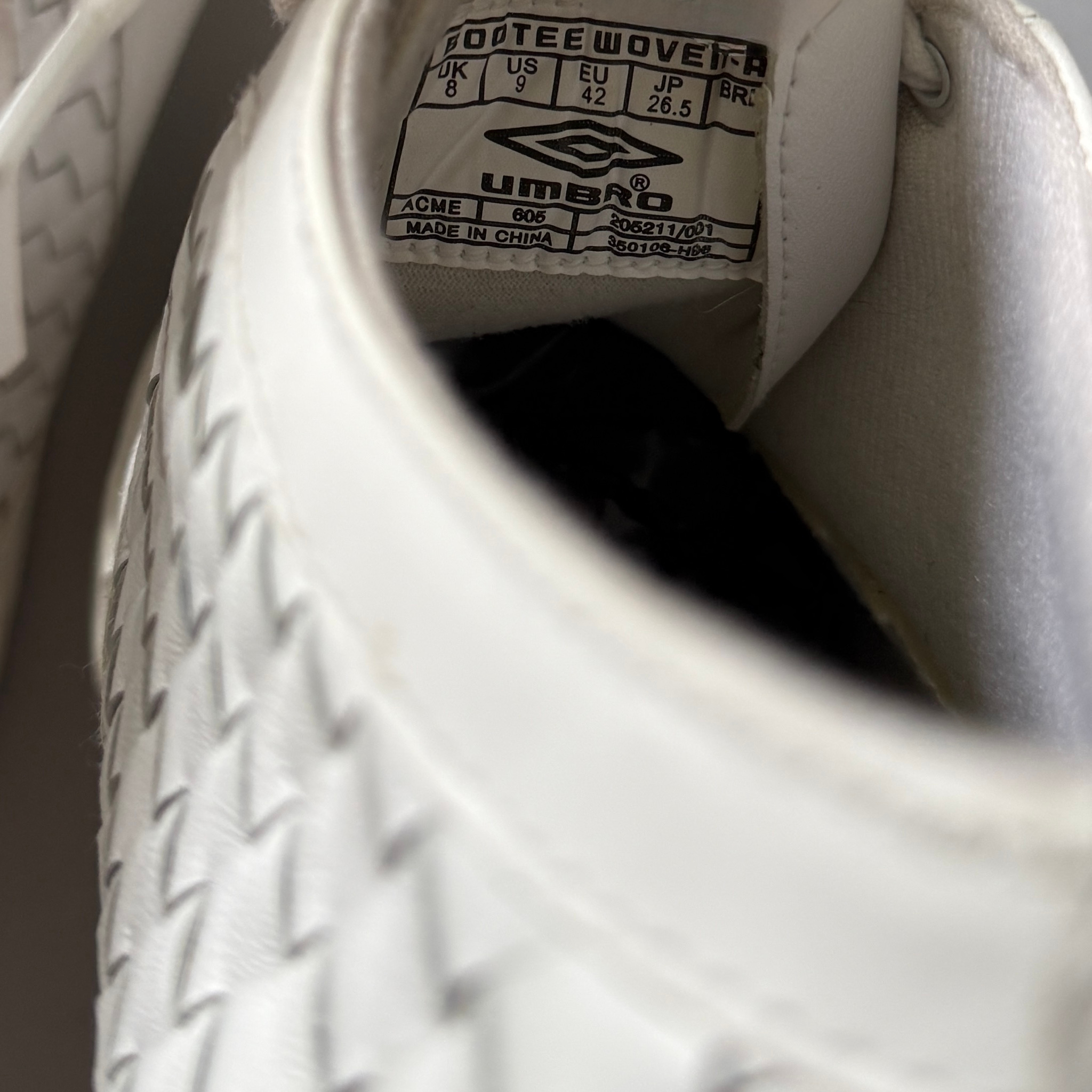 Umbro x Kim Jones 2004-08 Vintage Bootee Woven, миниатюра 6