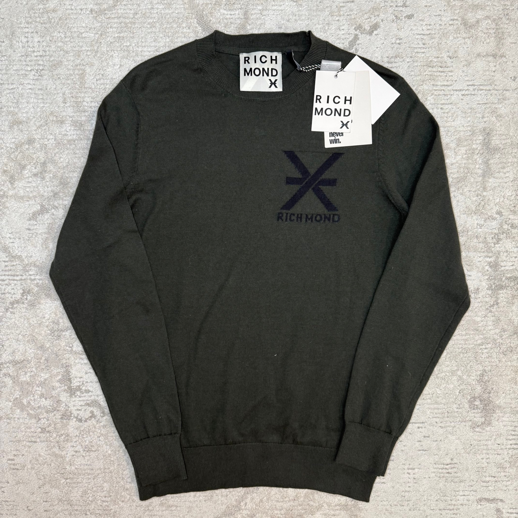 Richmond X Merino Wool Sweater, миниатюра 1
