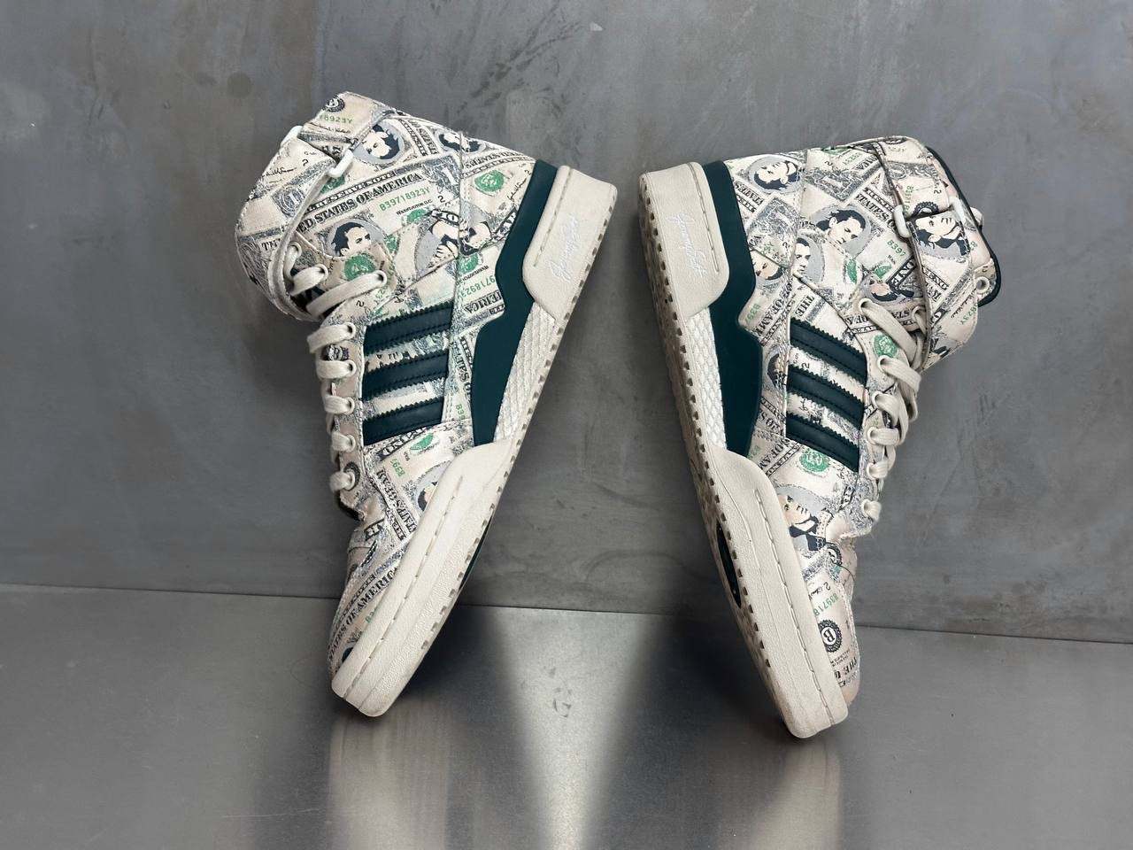 Adidas x Jeremy Scott Money Dollar Forum, миниатюра 5