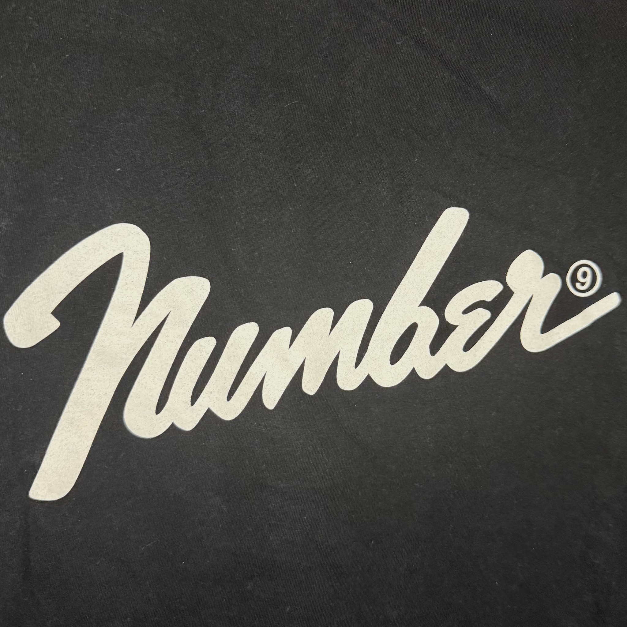 Number (N)ine Футболка черная, миниатюра 4