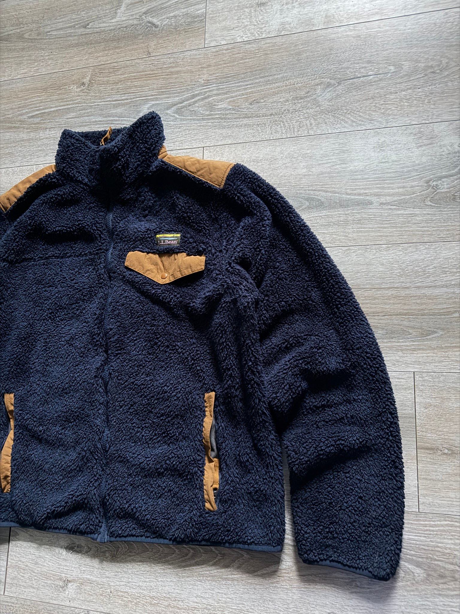 L.L.Bean Montain Pile Fleece Jacket Sherpa, миниатюра 6