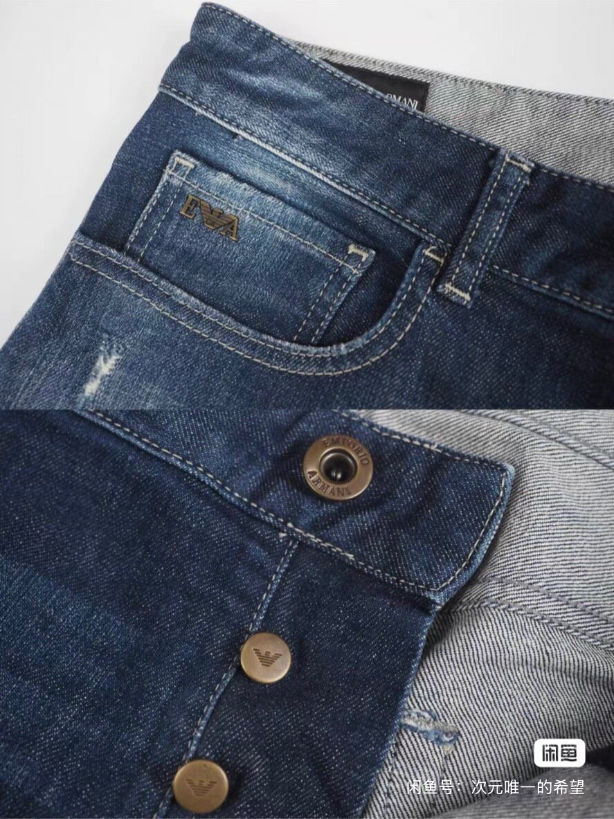 EMPORIO ARMANI Джинсы, миниатюра 3