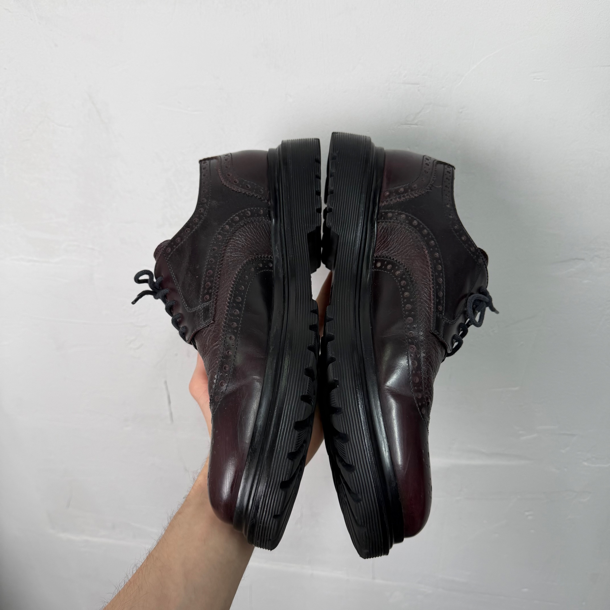Dino Bigioni Leather Derby Boots, миниатюра 4