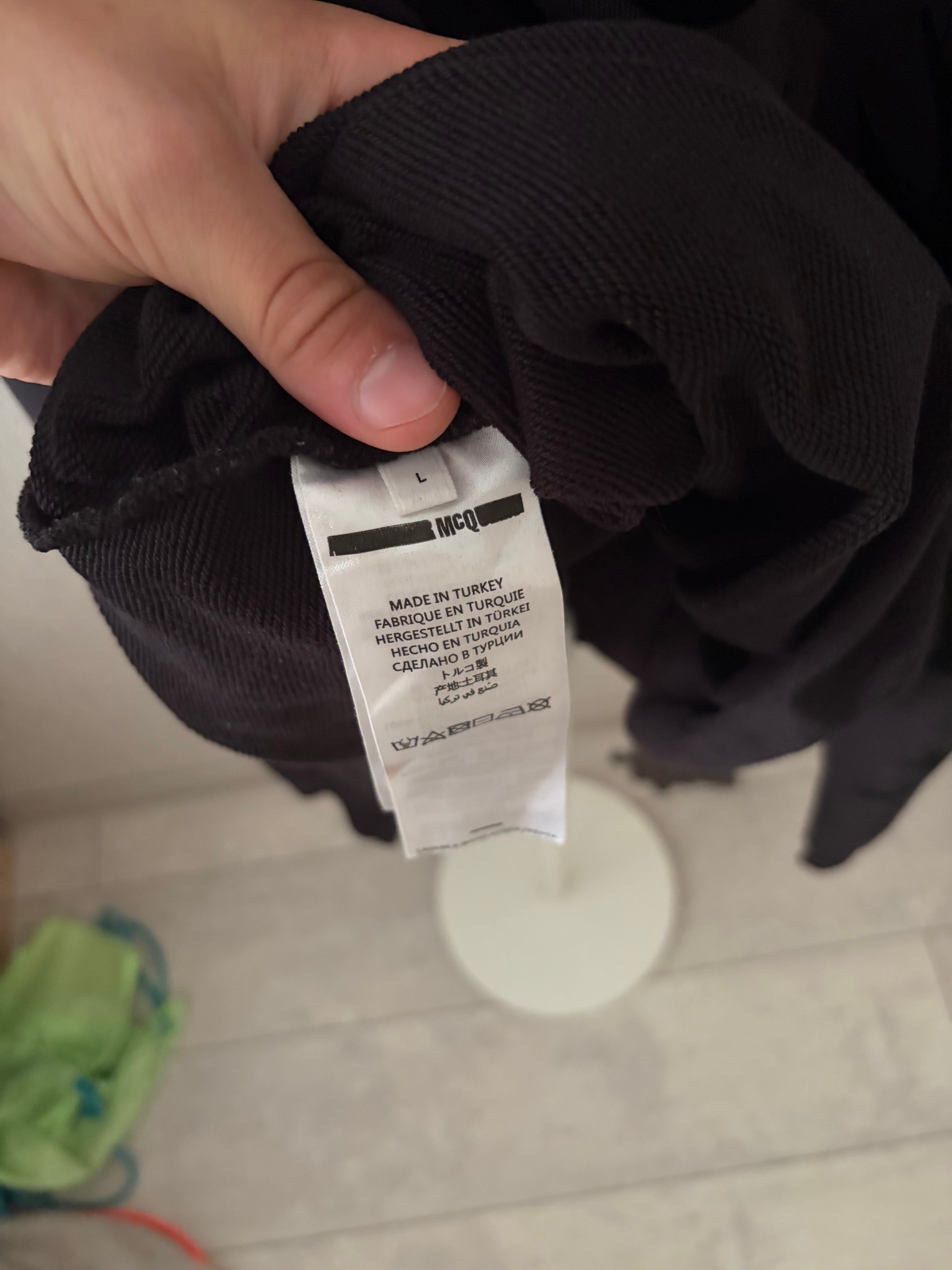 McQ Alexander McQueen Свитшот Alexander Mcqueen, миниатюра 2