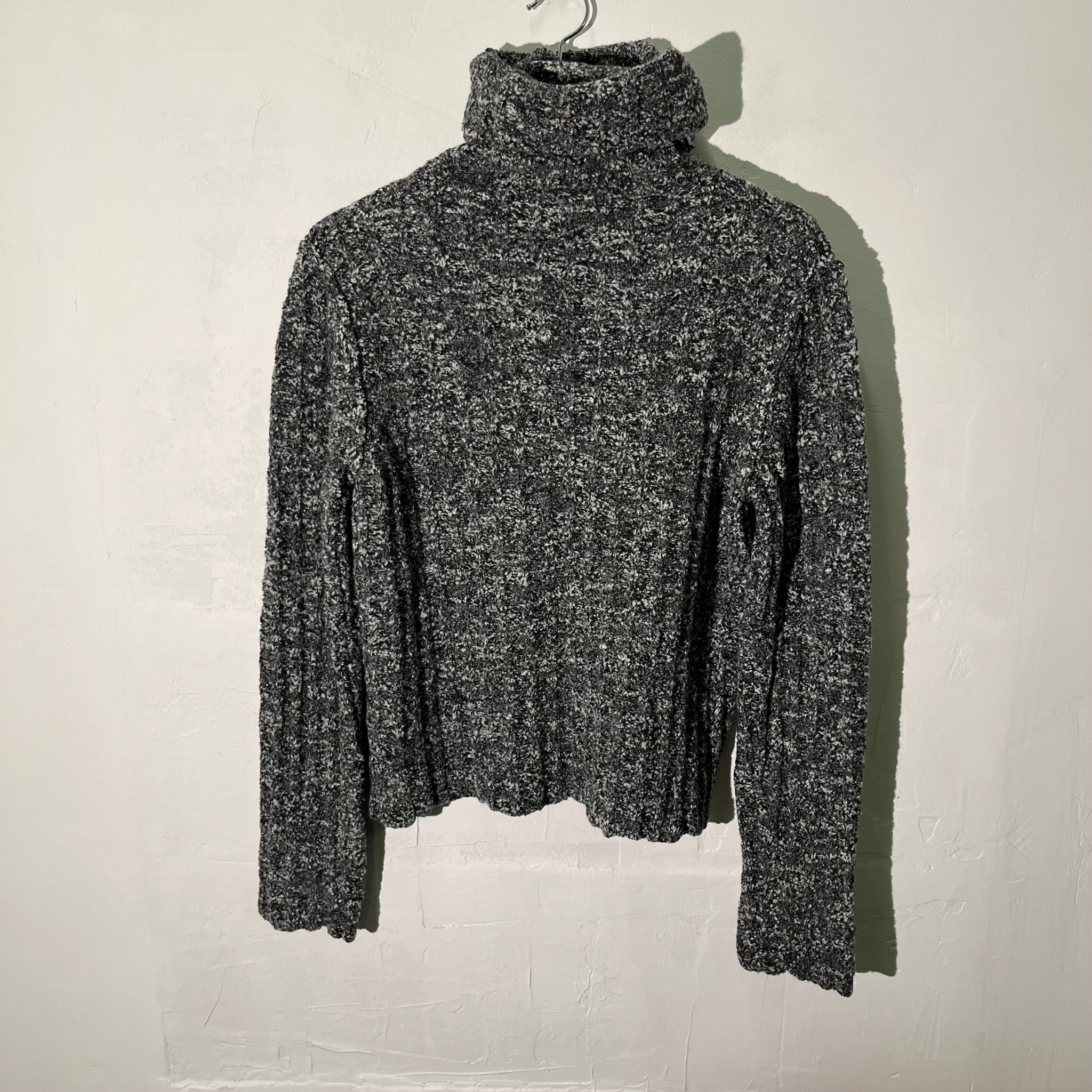 Dolce & Gabbana Melange Wool Turtleneck Sweater, миниатюра 2