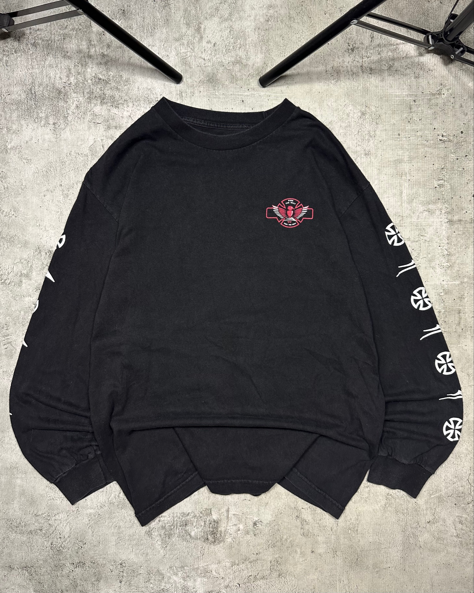 Independent x Lakai 2019 black skate longsleeve, миниатюра 10