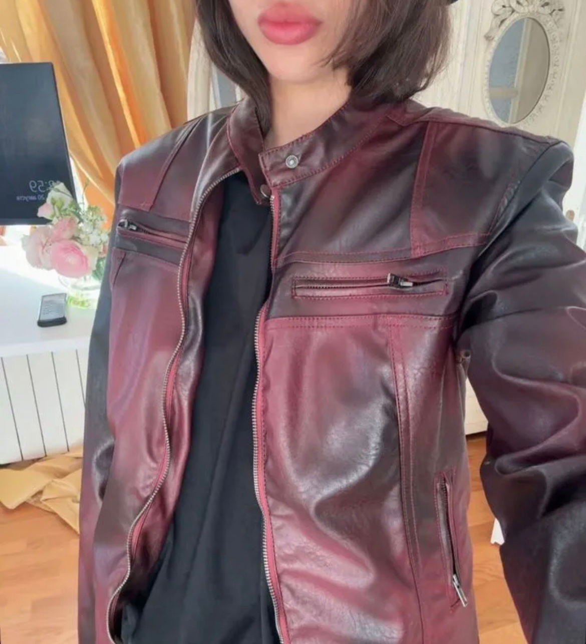 Jaded London Кожаная куртка, миниатюра 1