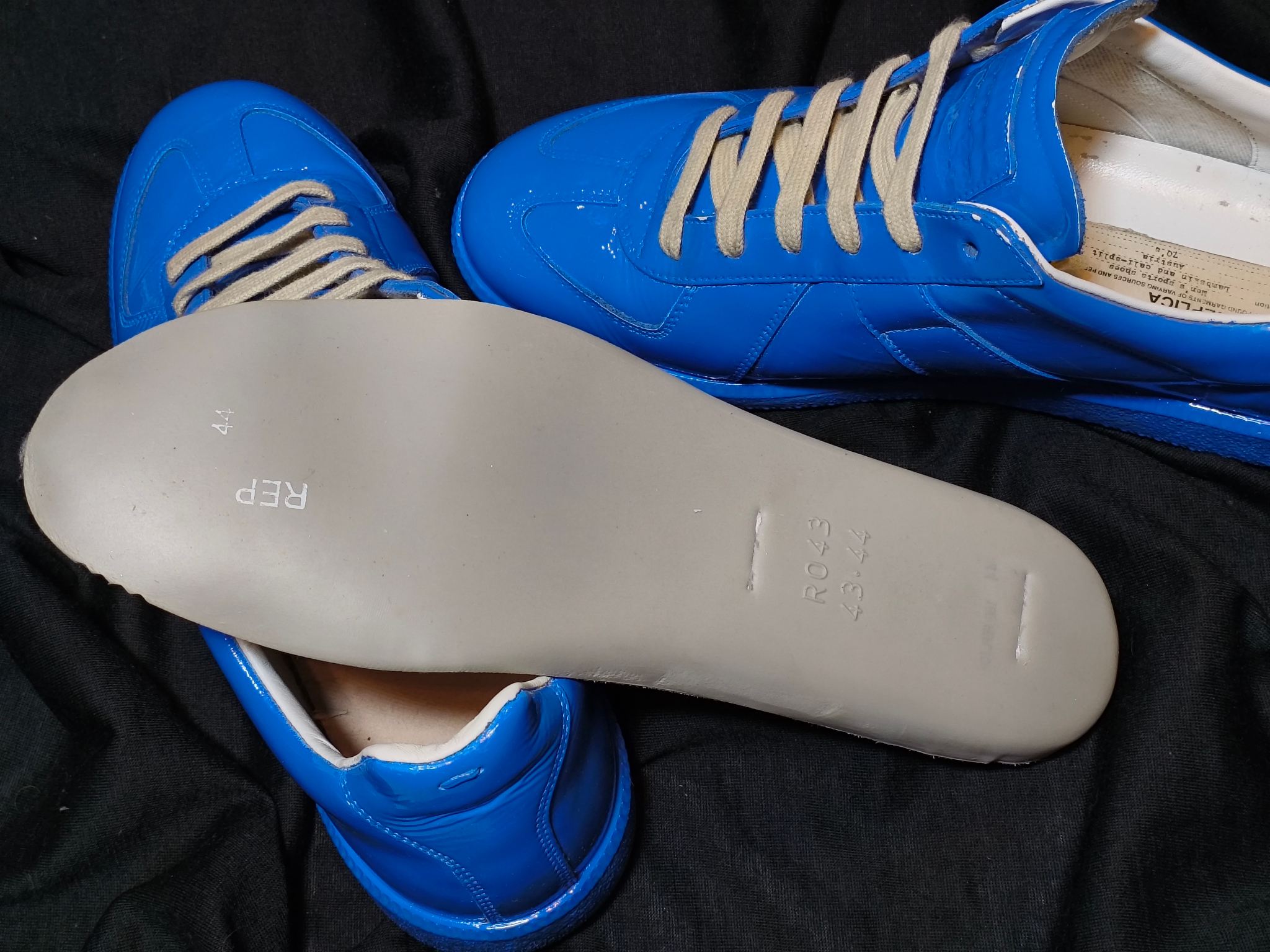 Maison Margiela Replica blue patent, миниатюра 2