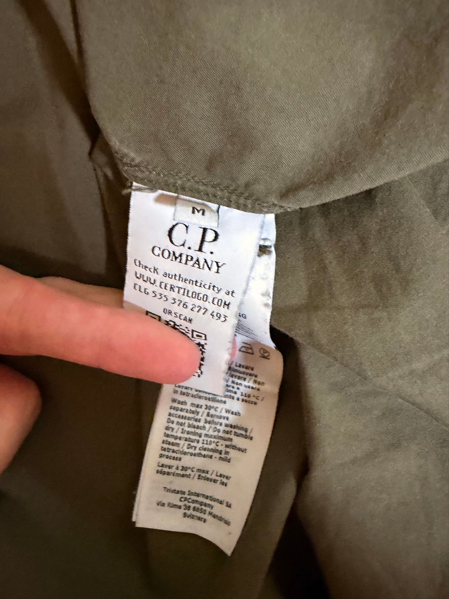 C.P. Company Overshirt Garment Dyed, миниатюра 4