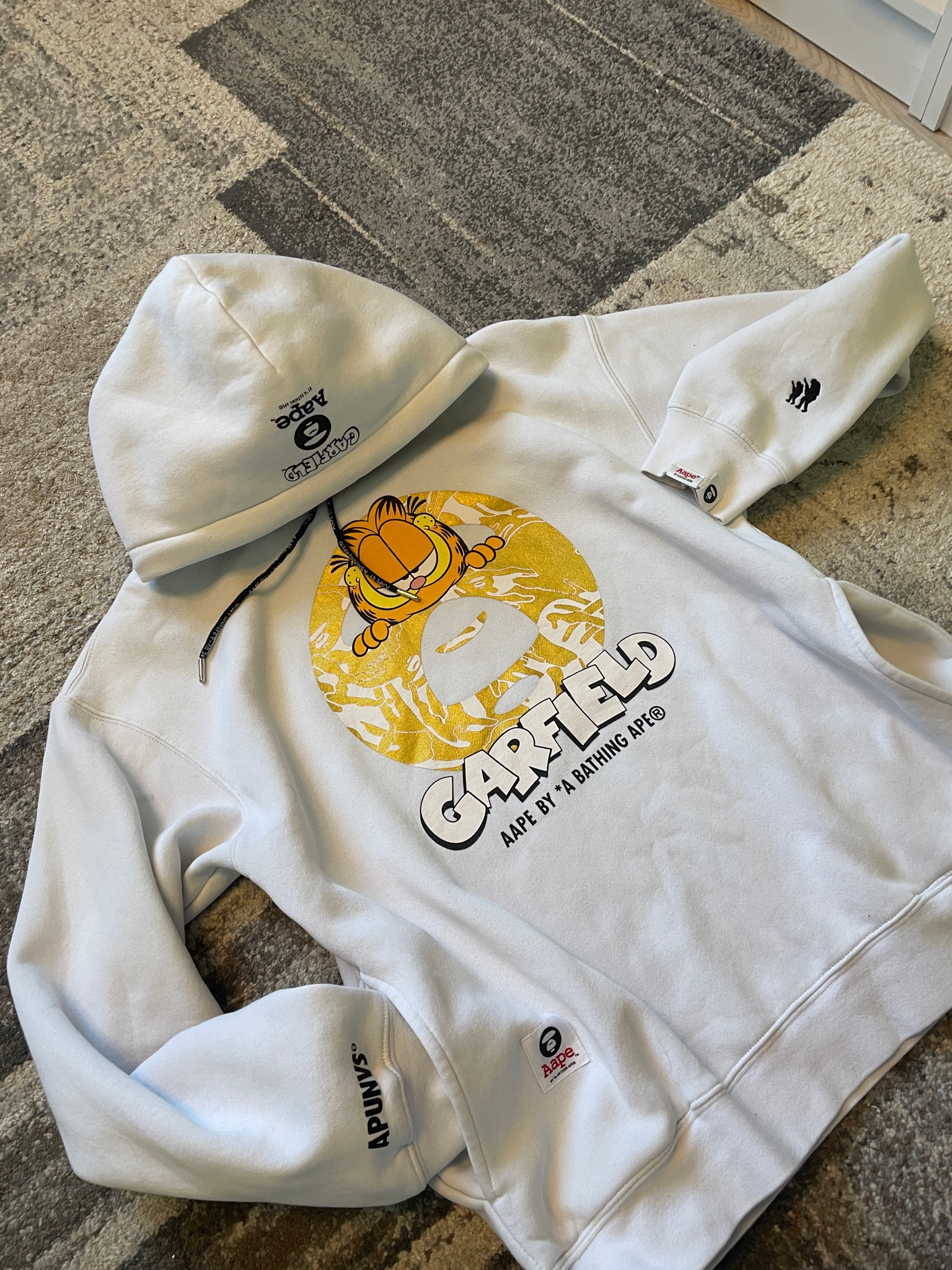 Aape x Garfield Hoodie, миниатюра 2
