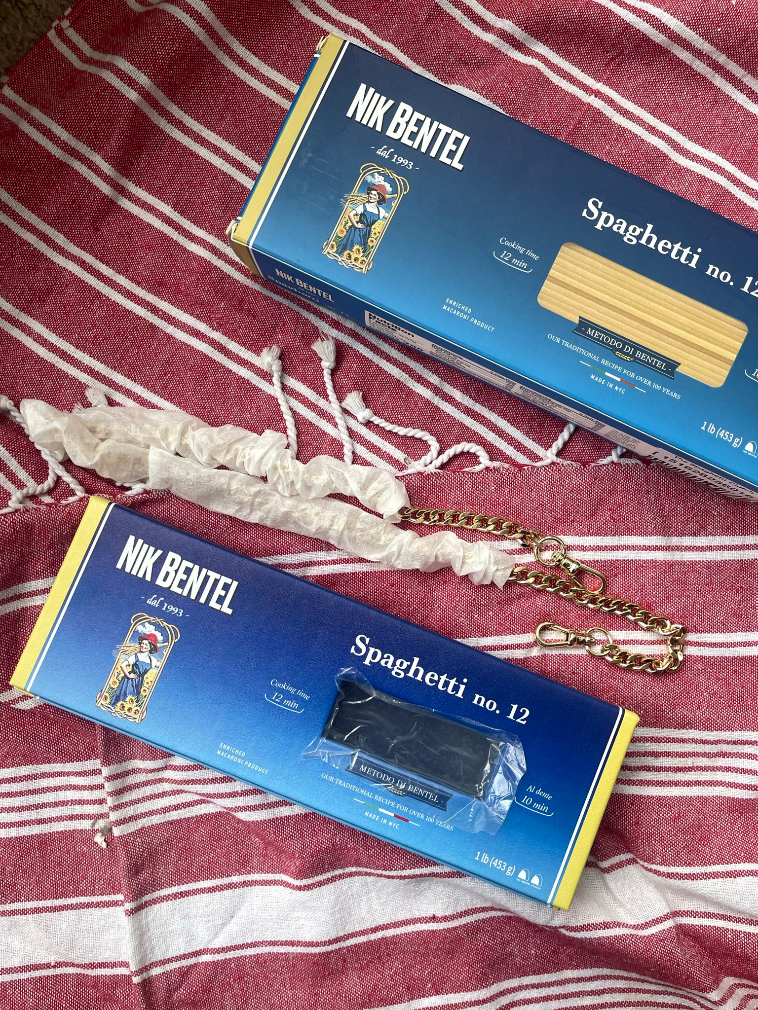 Nik Bentel Spaghetti Pasta Bag, миниатюра 3