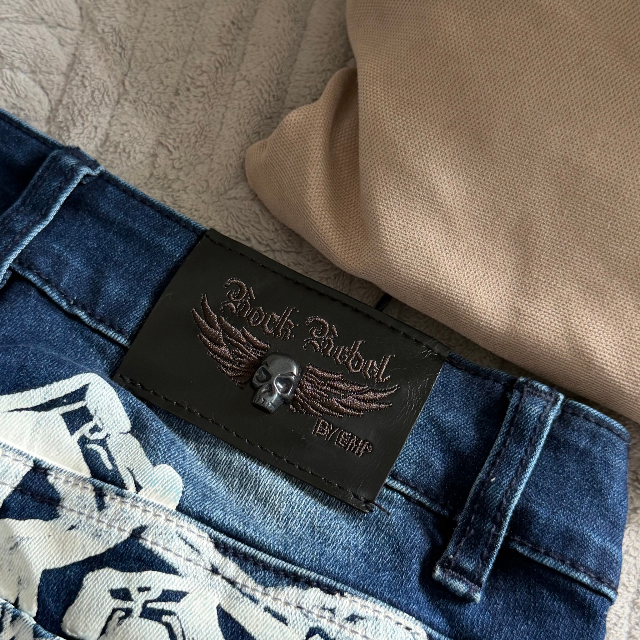 Rock Rebel Y2k Jeans Bootcut, миниатюра 12