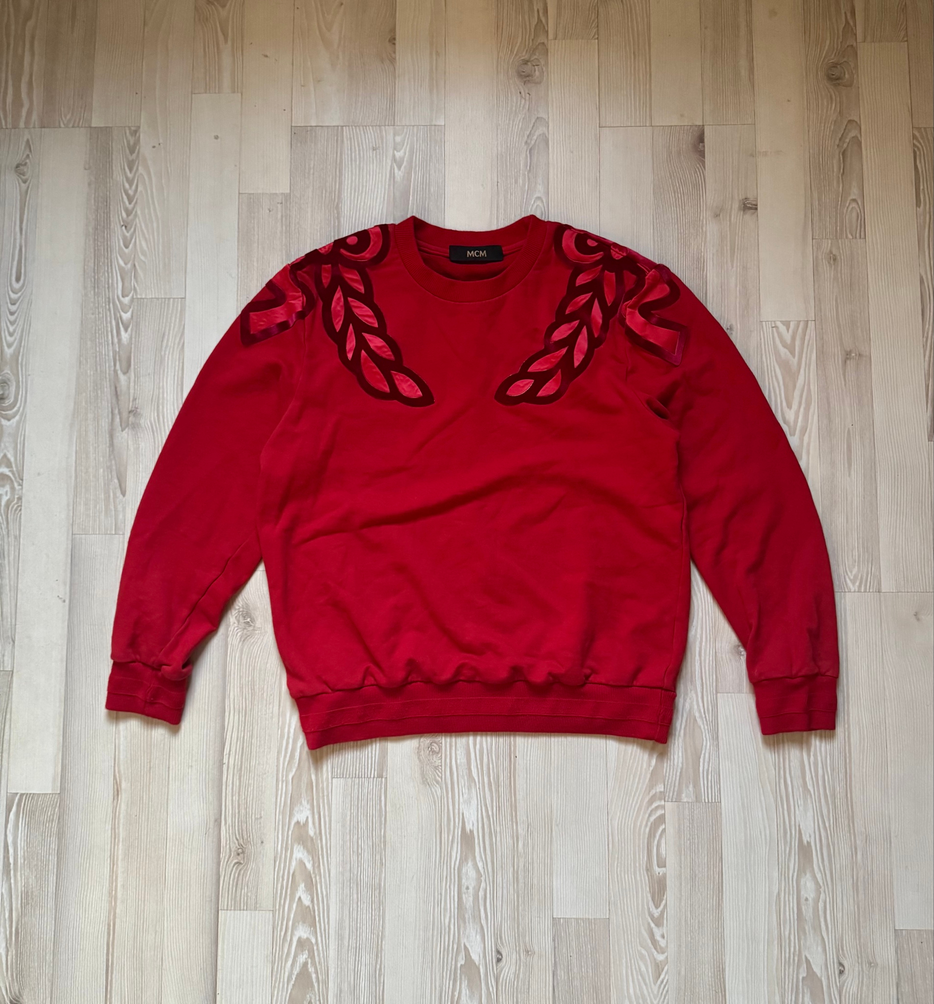 MCM Laurel Wreath Motif Sweatshirt, миниатюра 1