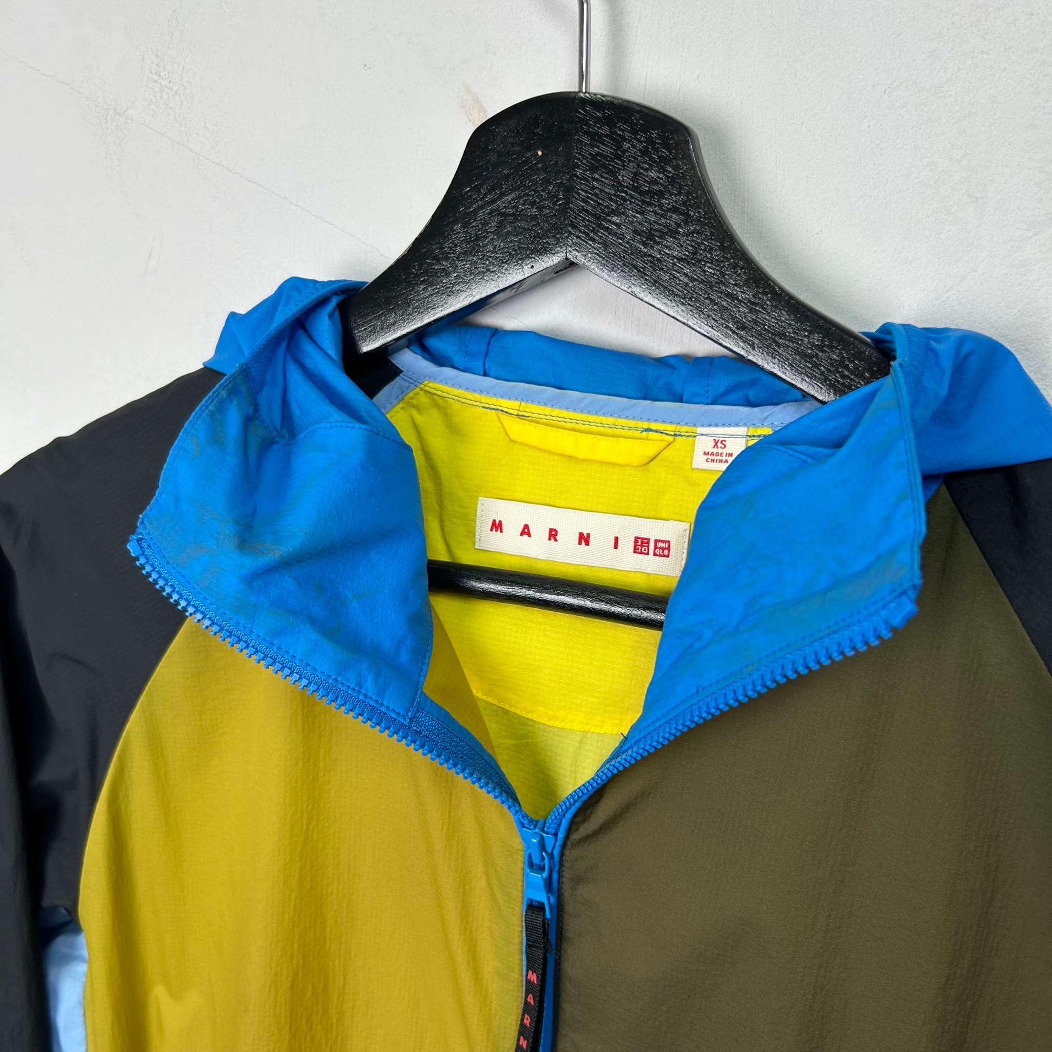 Marni x Uniqlo Color Block Packable Windbreaker Jacket, миниатюра 8
