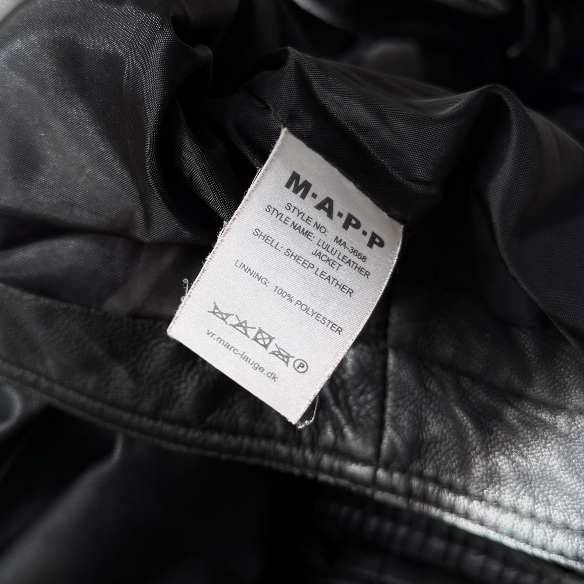 M.A.P.P 2000s Vintage Lulu Leather Bella Hadid Jacket, миниатюра 7
