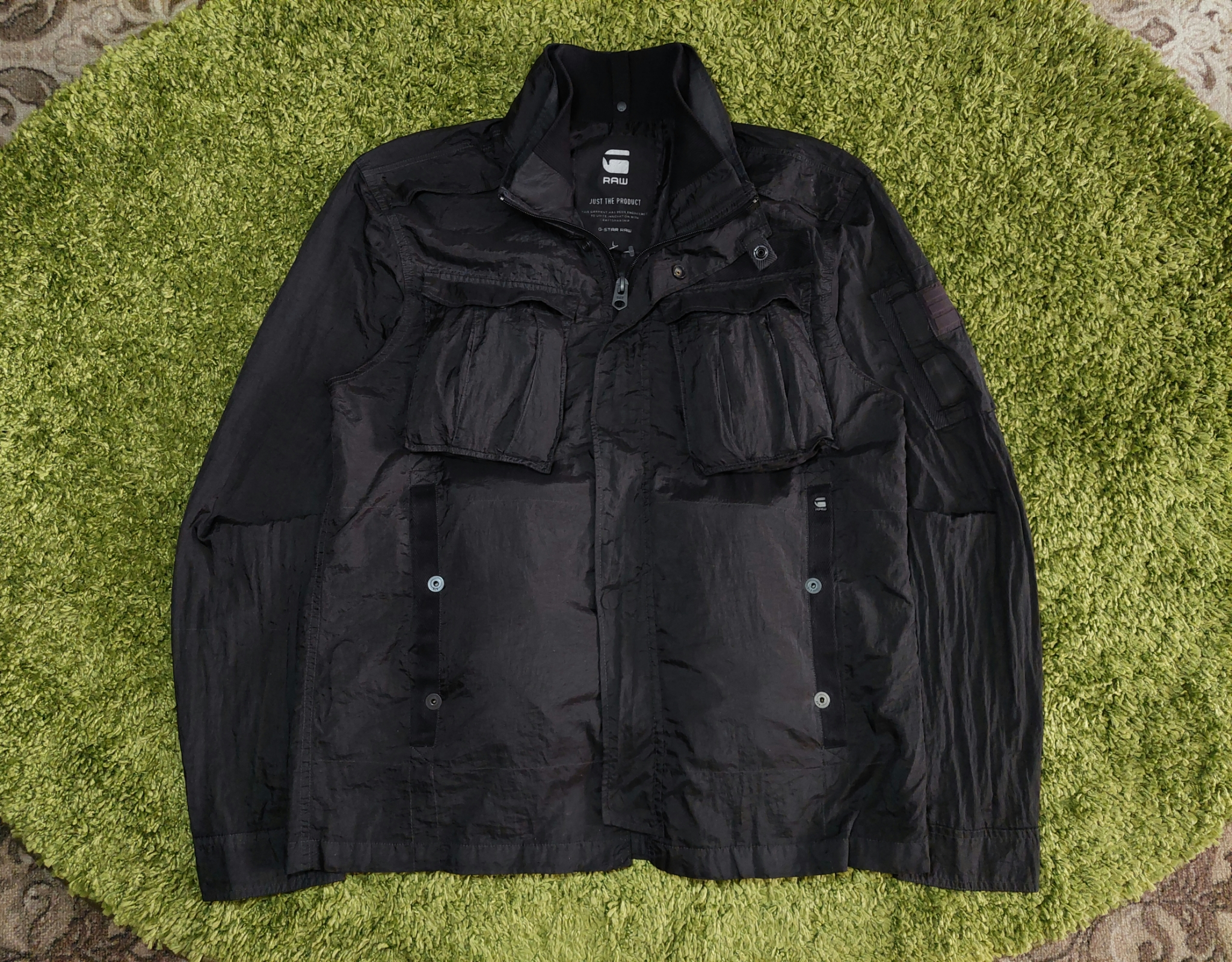 G-Star Raw m65 Military Multi Pocket Jacket Rovic Overshirt, миниатюра 1