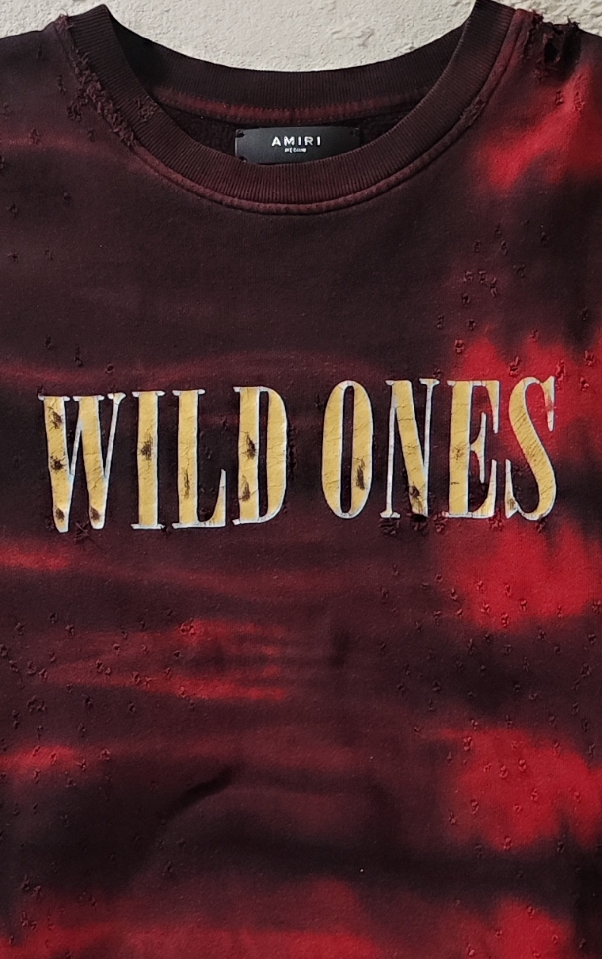 Amiri Red Tie-Dye Wild Ones, миниатюра 4