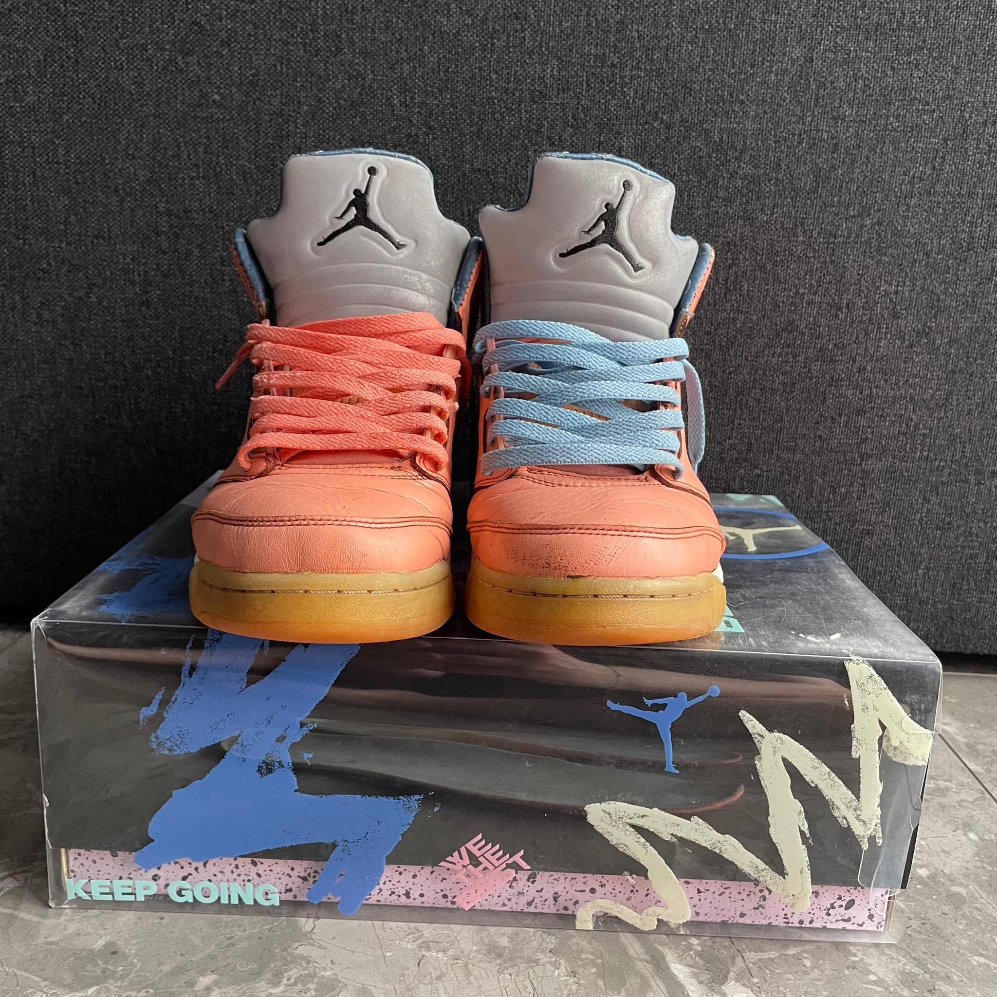 Nike Air Jordan 5 Retro DJ Khaled We The Best Crimson Bliss, миниатюра 3