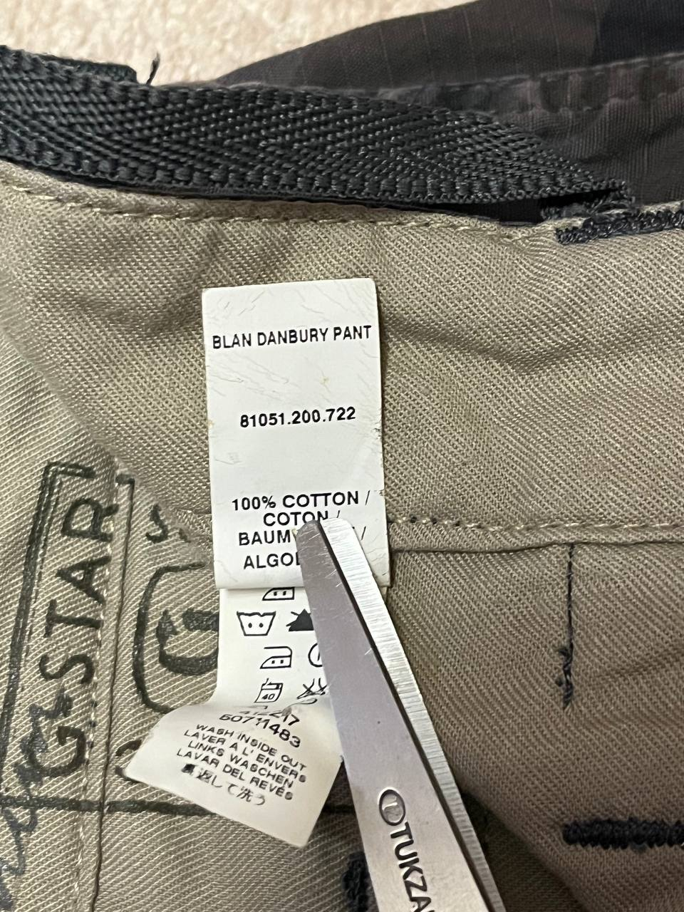 G-Star Raw BLAN DANBURY PANT, миниатюра 14