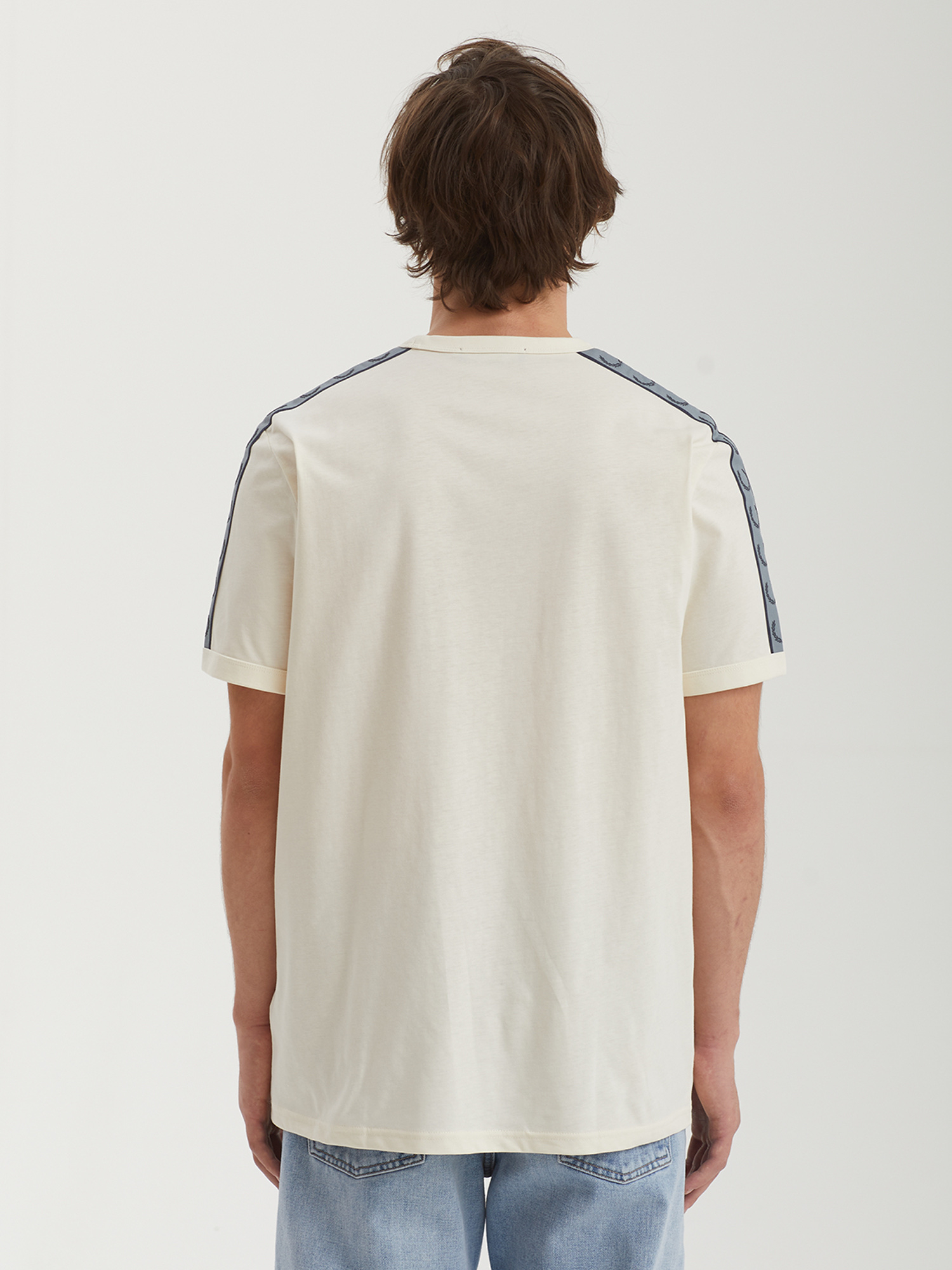 Fred Perry Contrast Tape Ringer T-Shirt, миниатюра 2