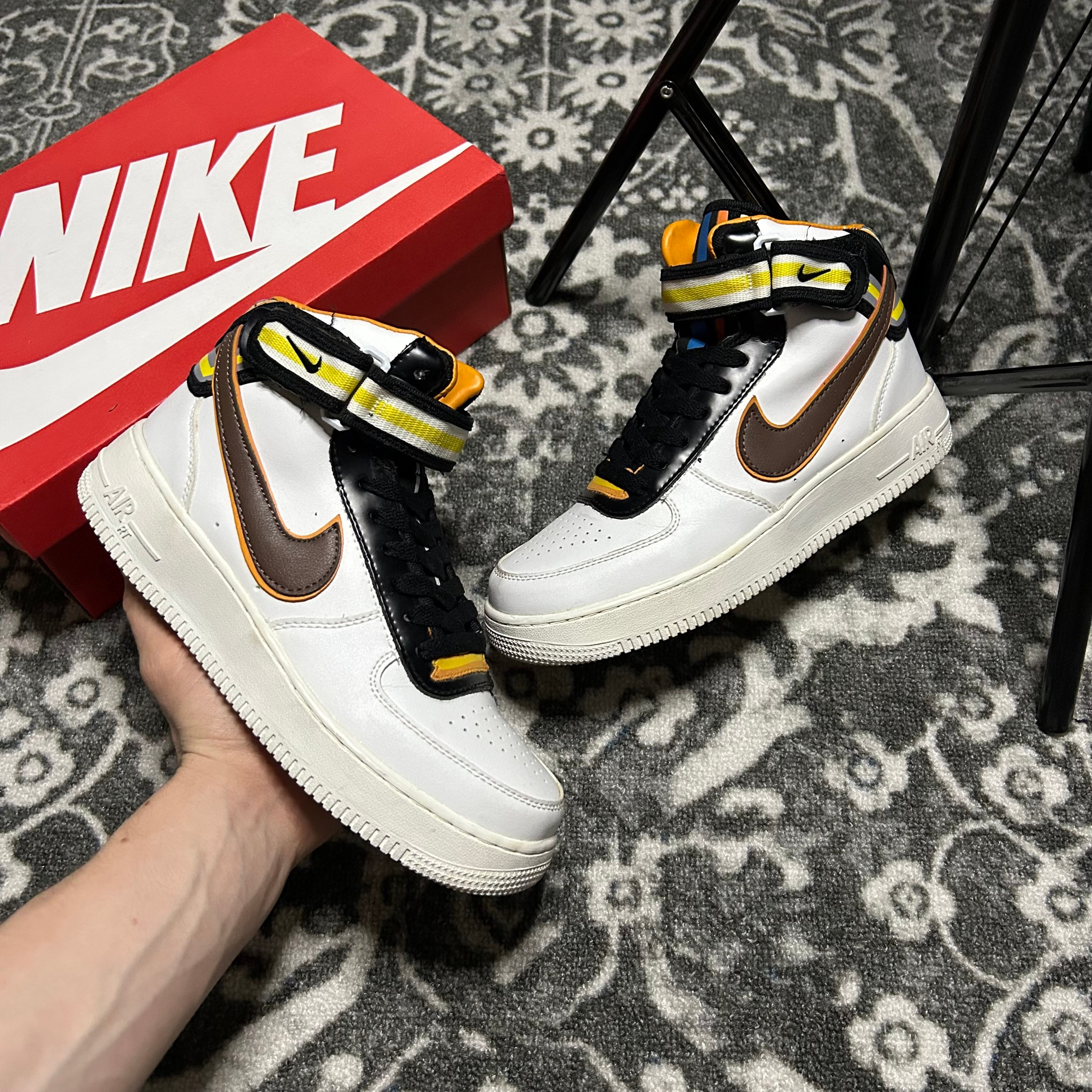 Nike Air Force 1 Mid SP Tisci White, миниатюра 2