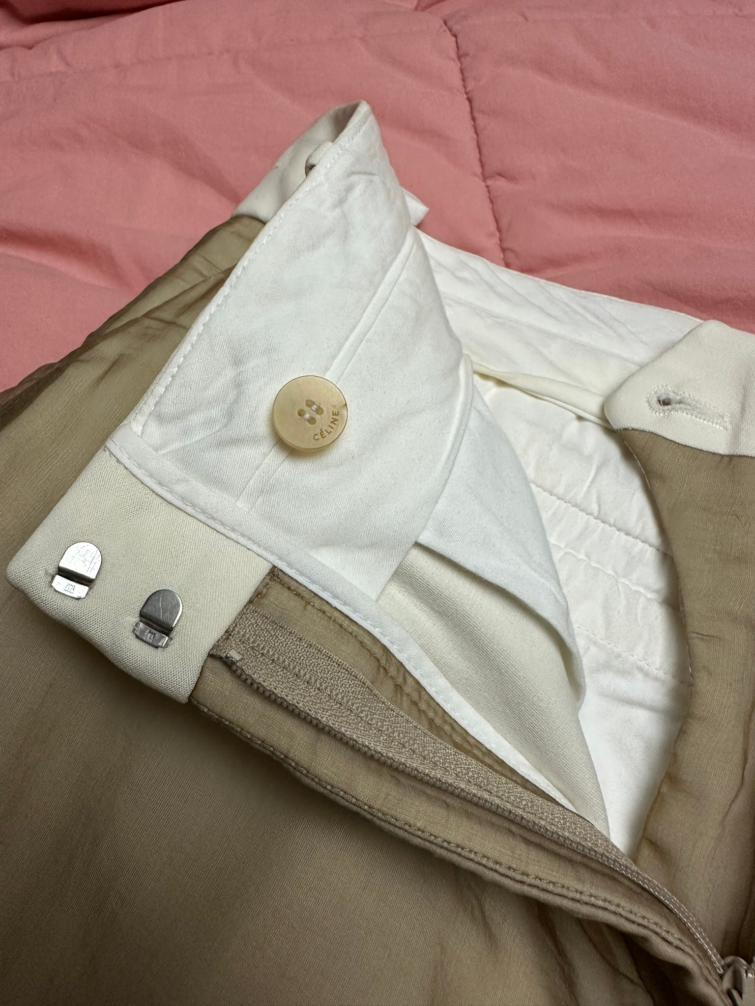 Celine Color block trousers, миниатюра 14