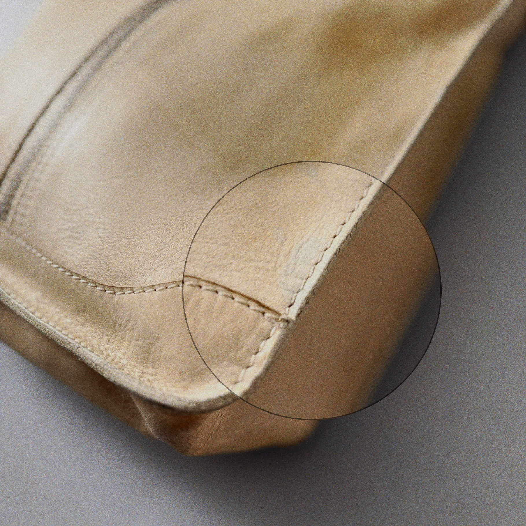 Diesel 2000s Vintage Archival Leather Distressed / Washed Hand Bag, миниатюра 3