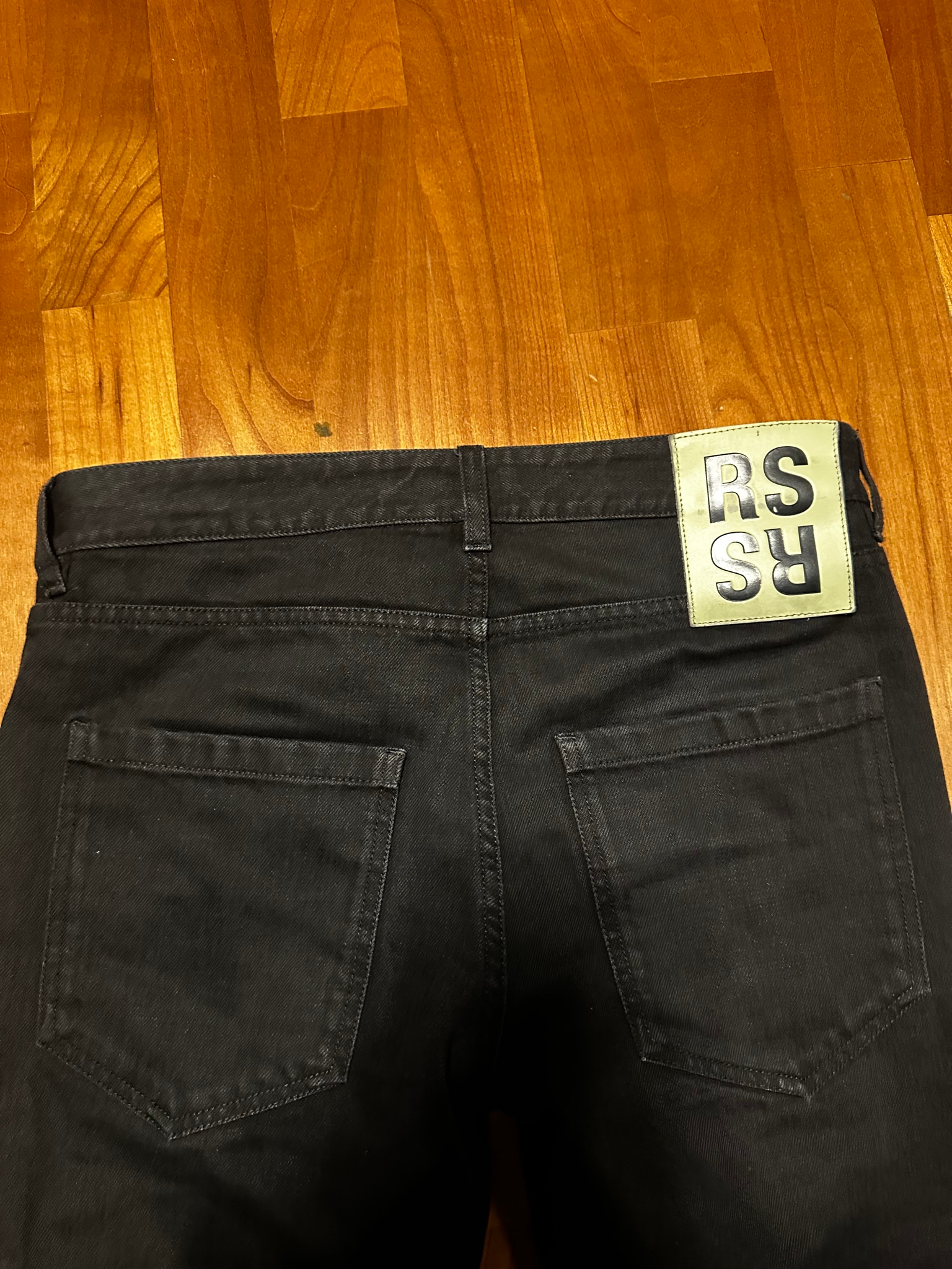 Raf Simons AW18 "Drugs" Knee Patch Denim, миниатюра 6