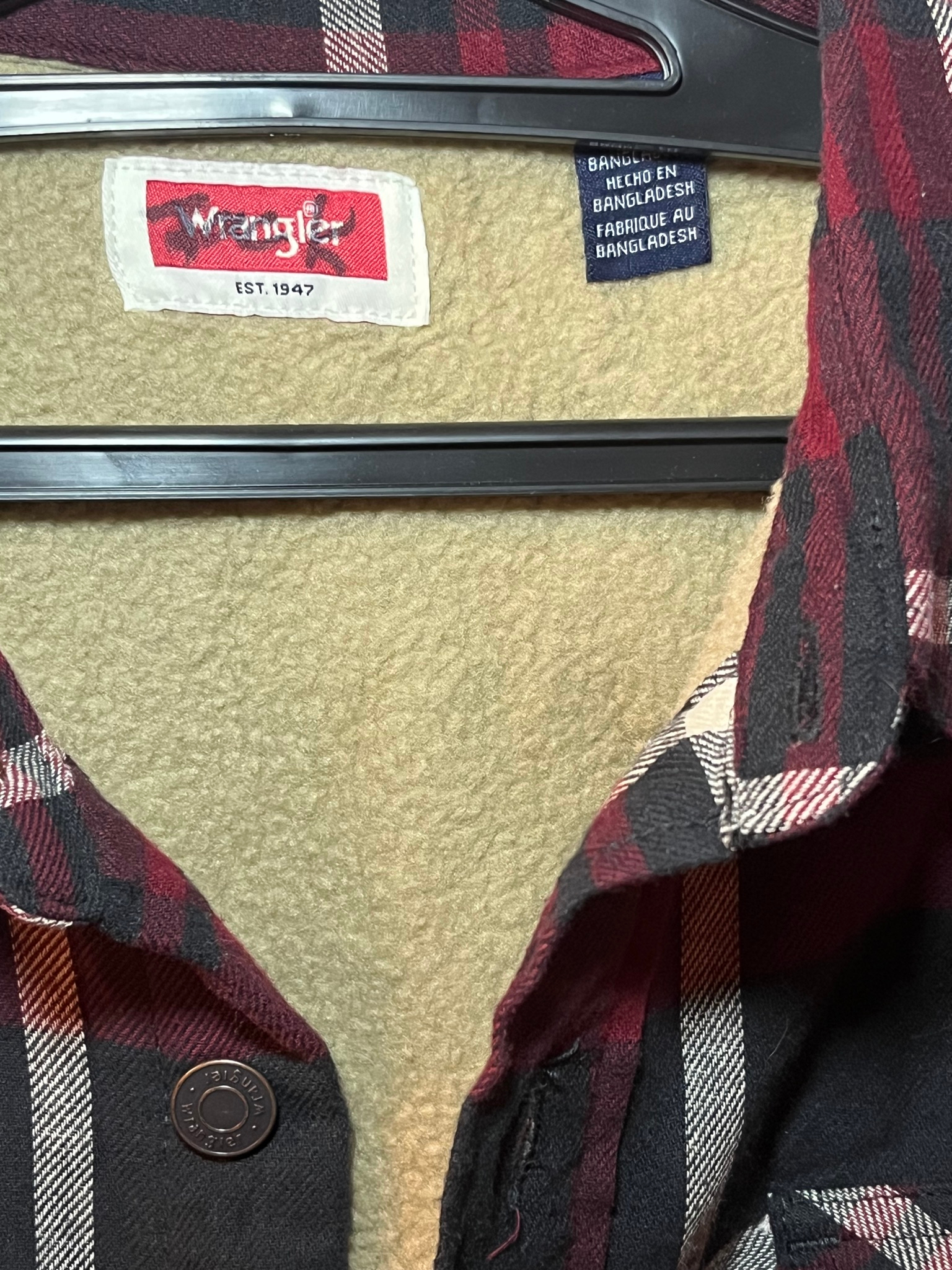 Wrangler  Vintage Sherpa Shirt, миниатюра 5