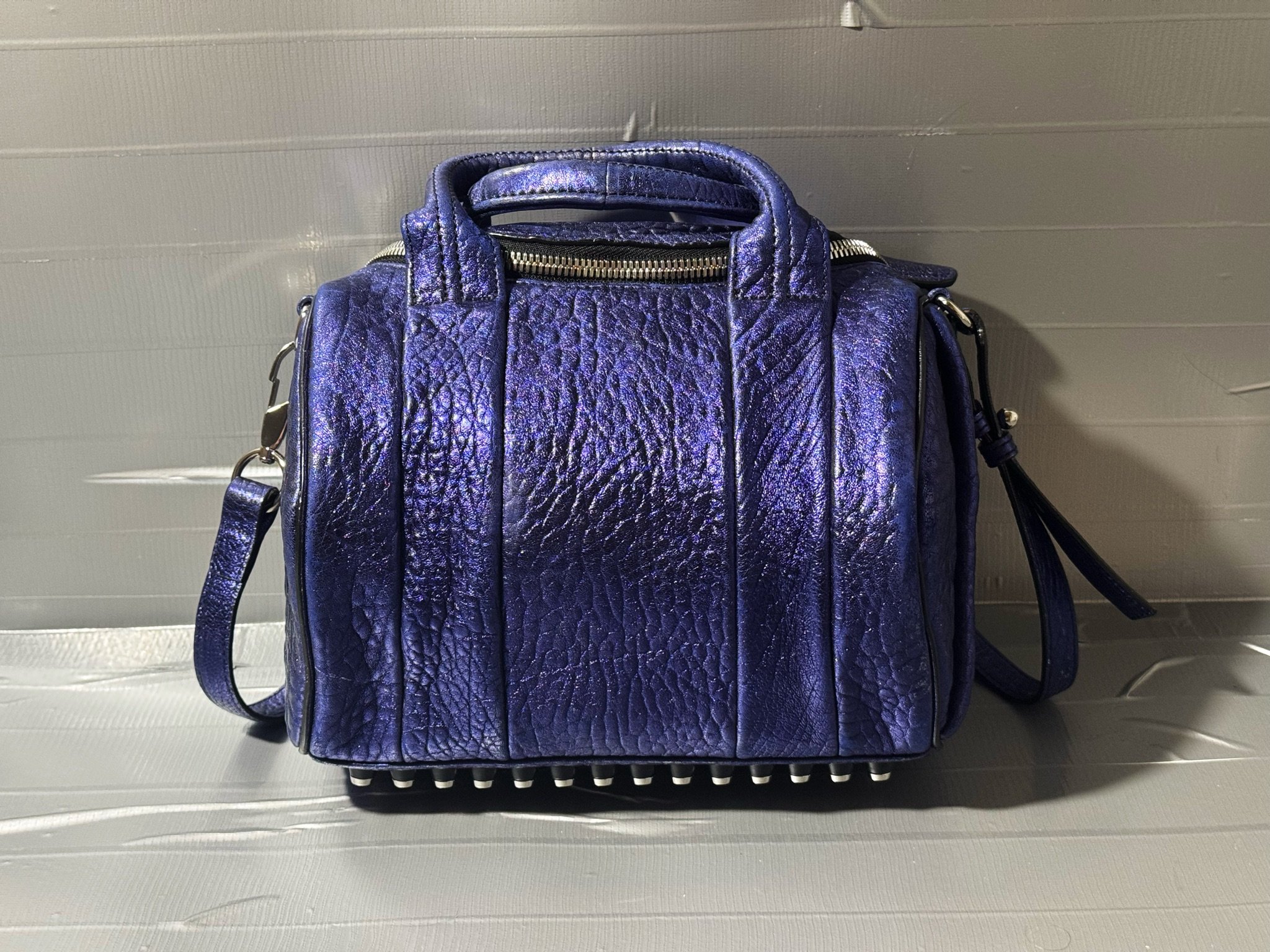 Alexander Wang Rockie Purple Metallic, миниатюра 2