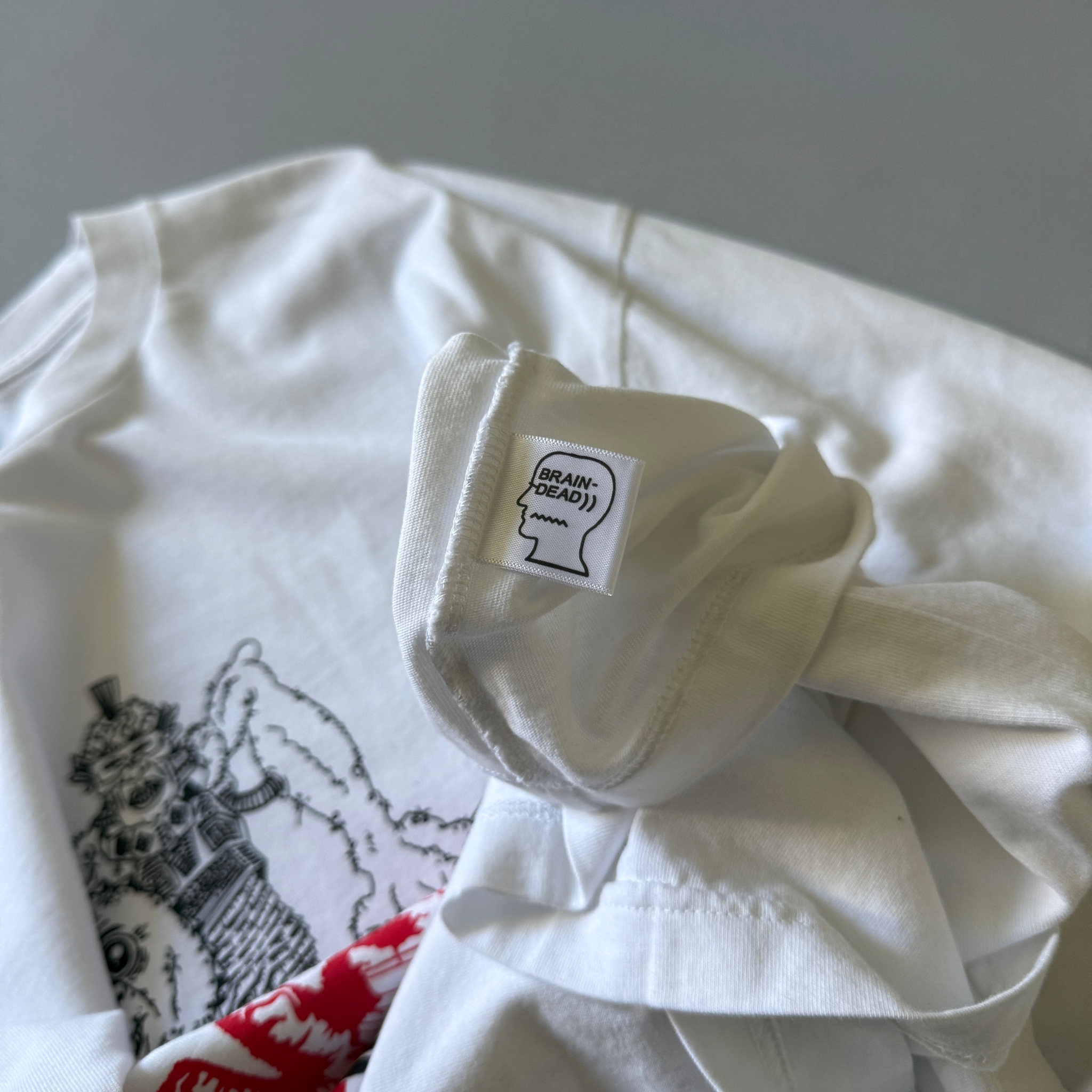 Brain Dead x Illumination Studios Mutant Sequencer Vol1 Long Sleeve, миниатюра 4