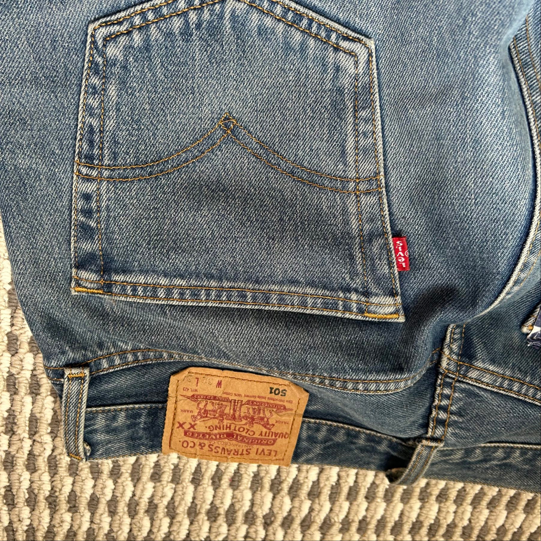 Levi's 501 American Flag Archive Vintage 1995, миниатюра 8