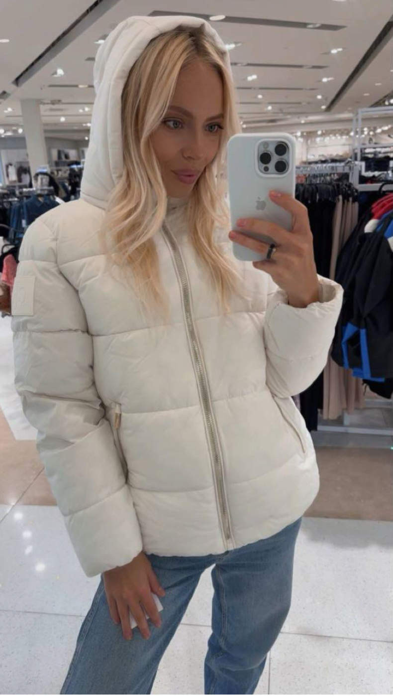 Calvin Klein Jeans Faux Fur Lined Hood Puffer Jacket, миниатюра 1