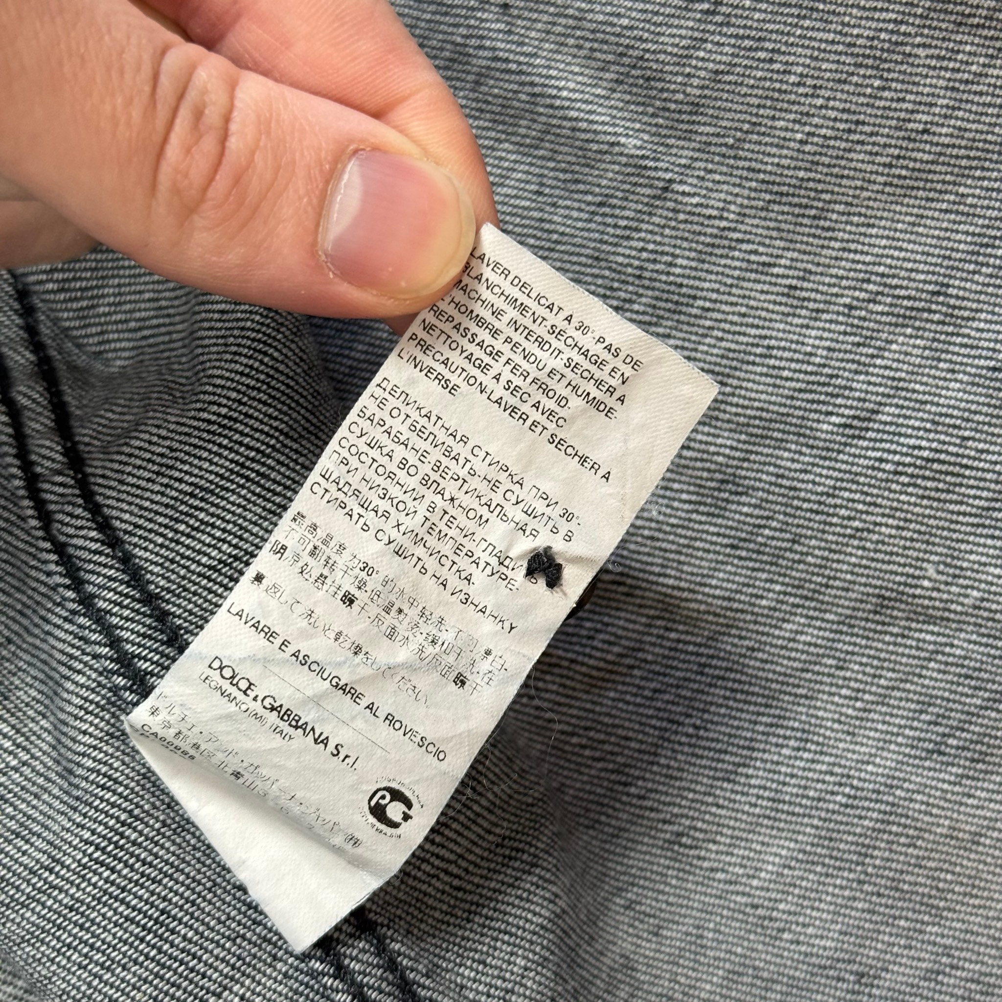 Dolce & Gabanna Denim shirt, миниатюра 6